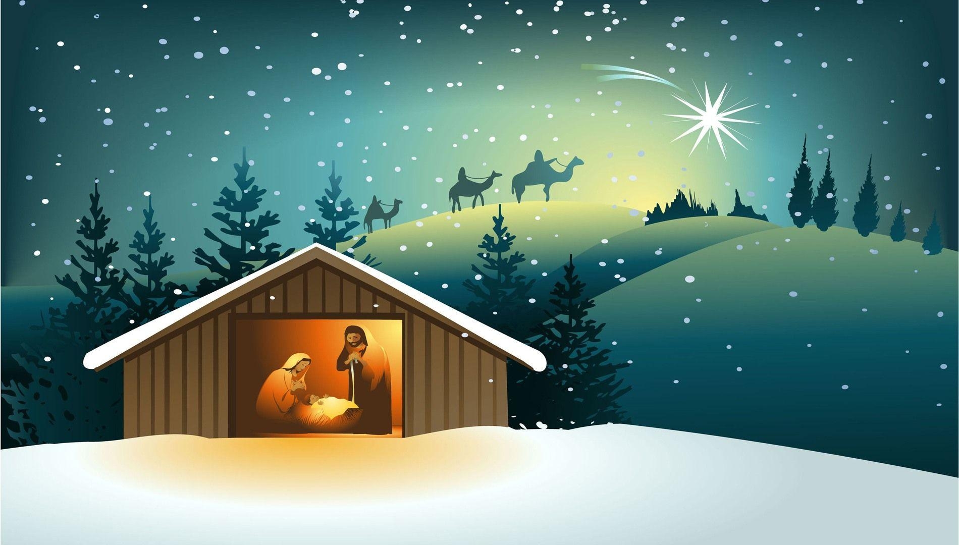 1900x1080 Holy Family Nativity Wallpaper Free Holy Family, Desktop