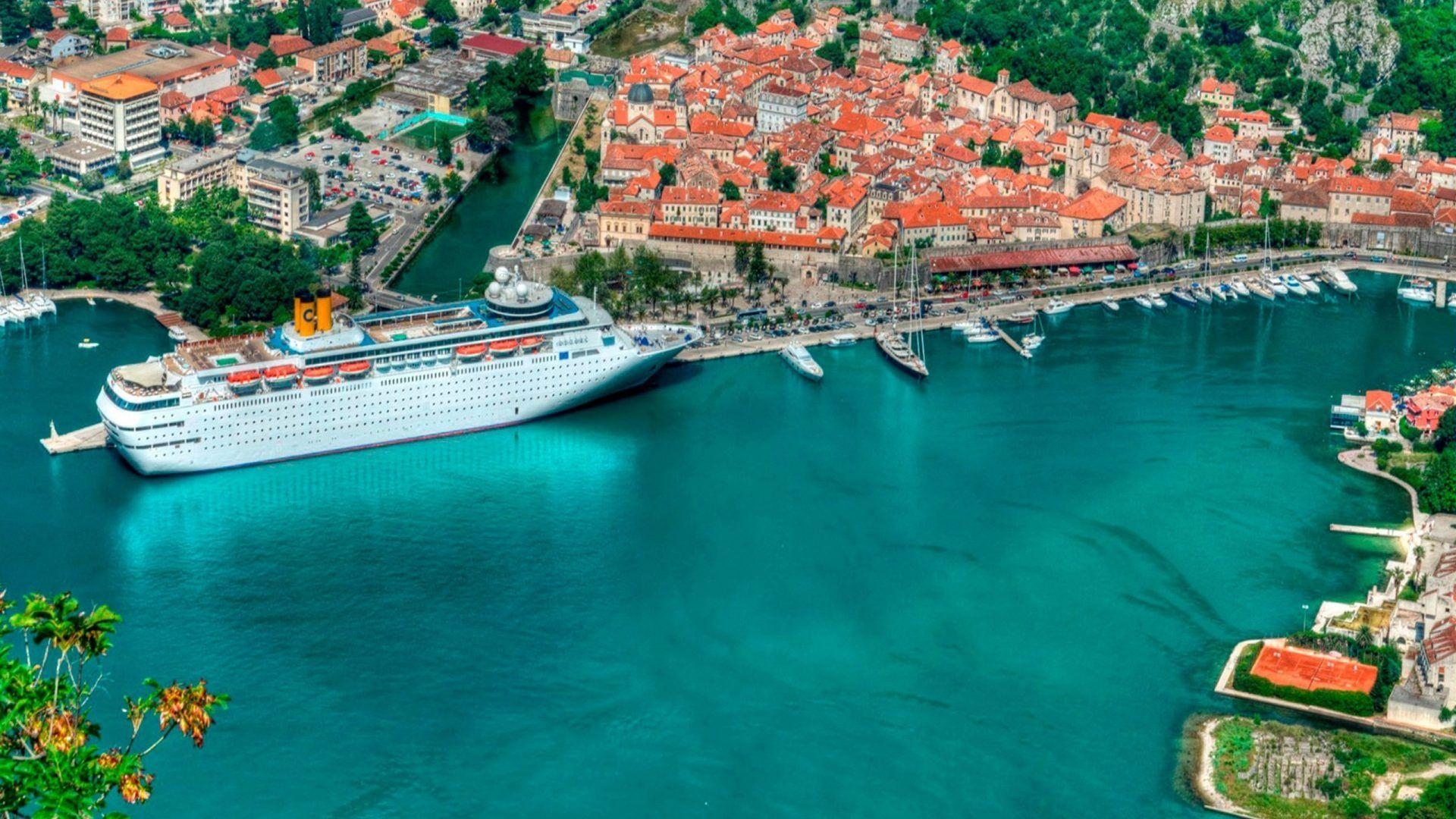 1920x1080 Trips Montenegro Apartment Filip Town Kotor Panorama HD Wallpaper, Desktop