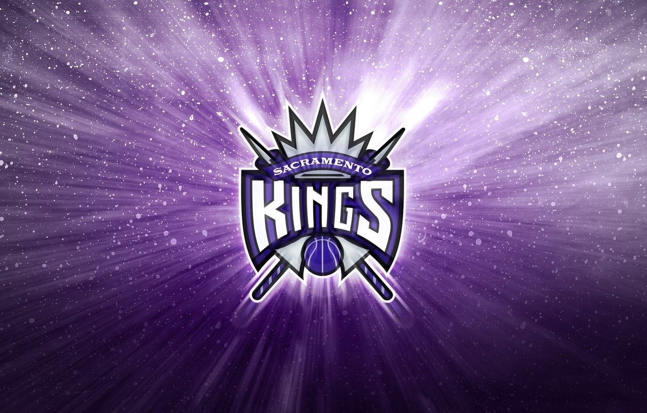 1340x850 Wallpaper Basketball, Background, Logo, Purple, NBA, Sacramento Kings, Kings, Sacramento image for desktop, section спорт, Desktop