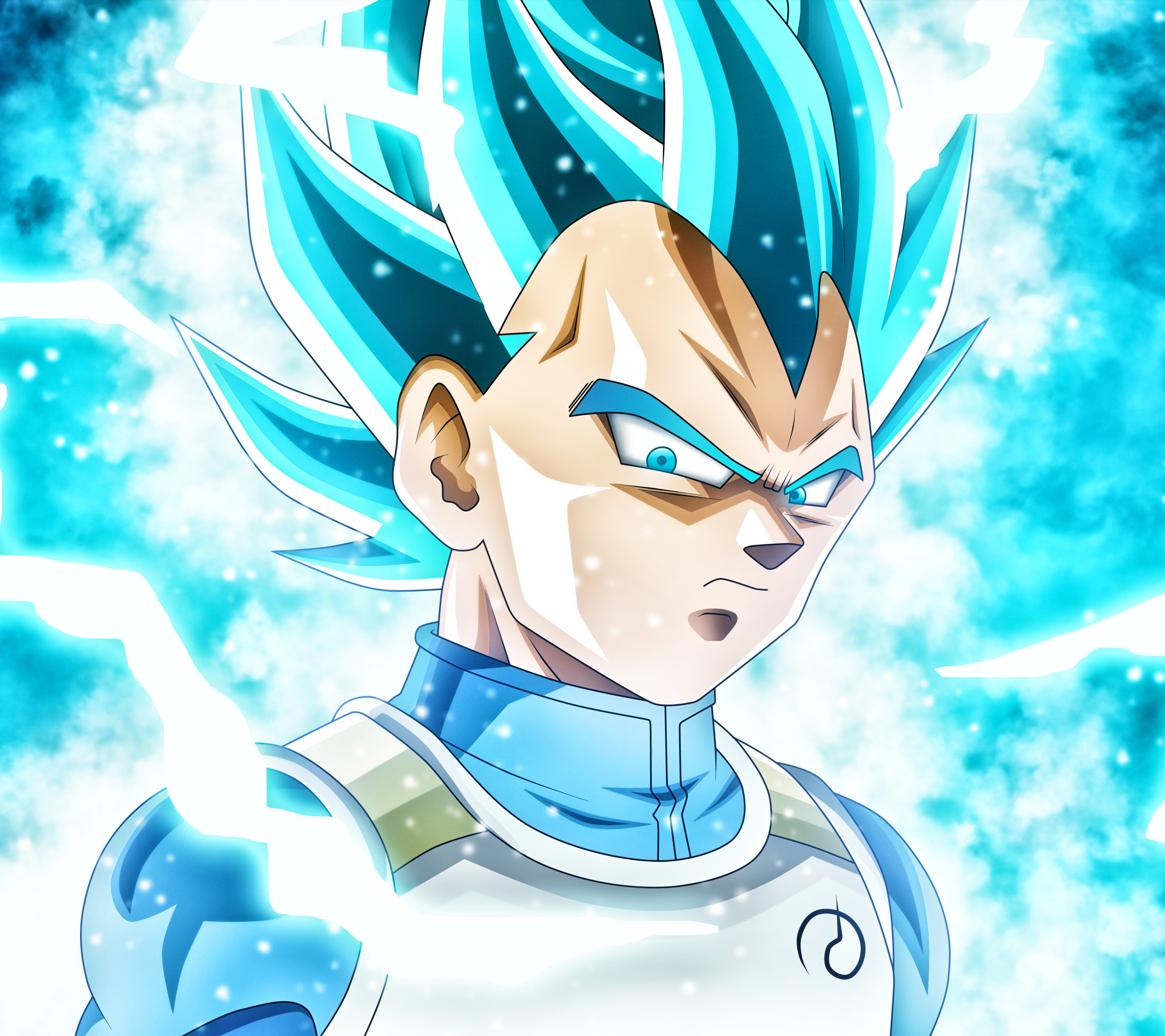 2880x2560 Dragon Ball Super Wallpaper HD Super Saiyan Green, Desktop