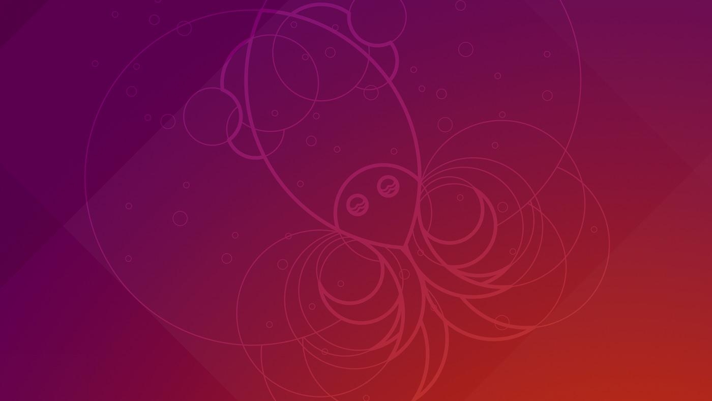 1400x790 Ubuntu 18.10's New Wallpaper is Cosmically Cute! Ubuntu!, Desktop