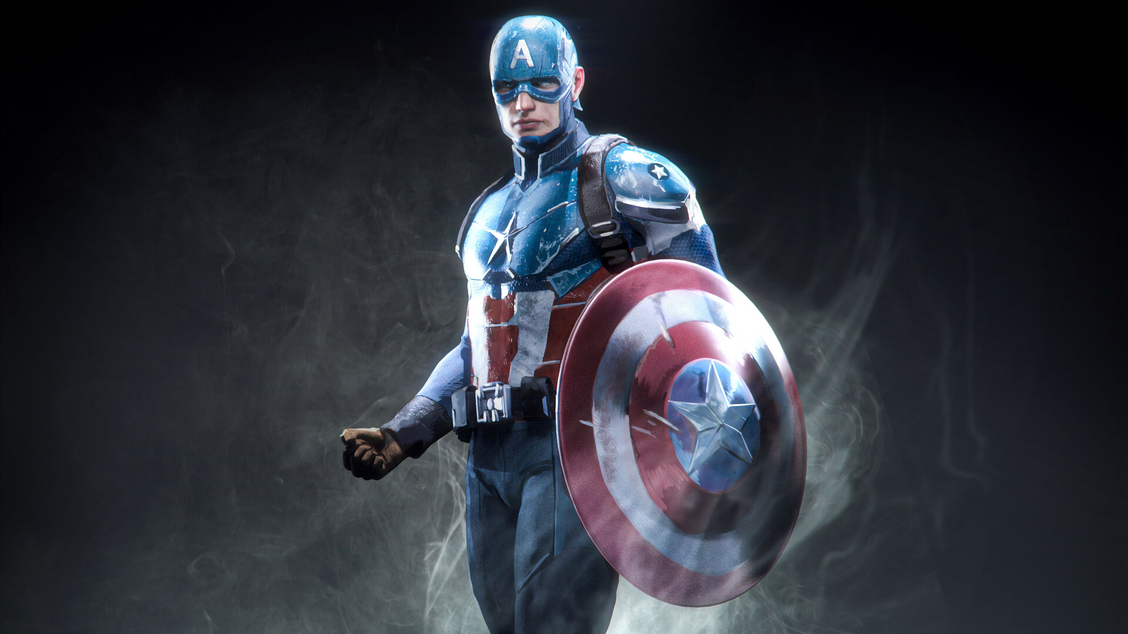 3840x2160 Wallpaper 4k Captain America Marvel Superhero 4k Wallpaper, Desktop