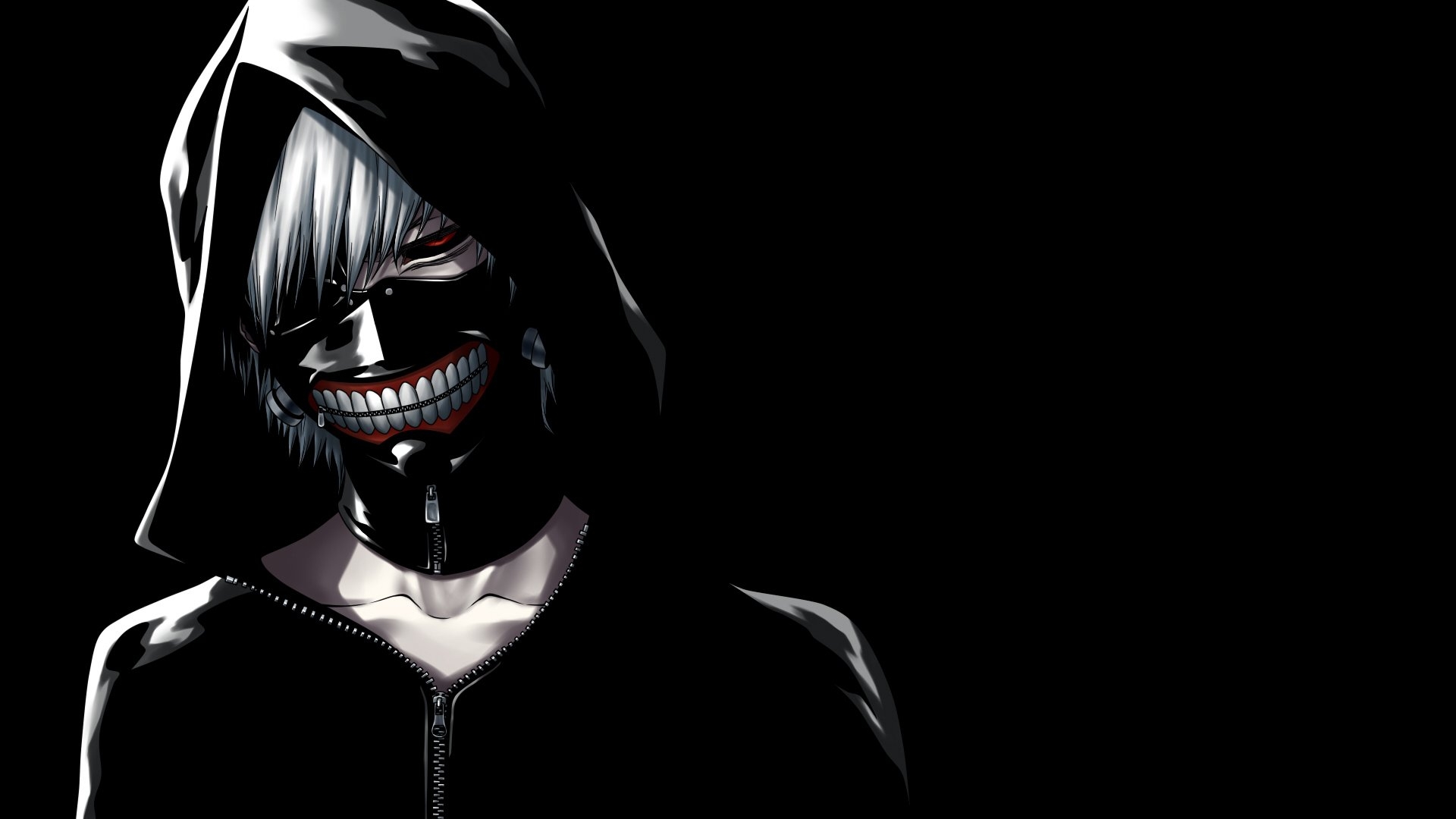 1920x1080 Desktop Wallpaper Ken Kaneki, Tokyo Ghoul, Anime, Dark, HD Image, Picture, Background, Quyd44, Desktop