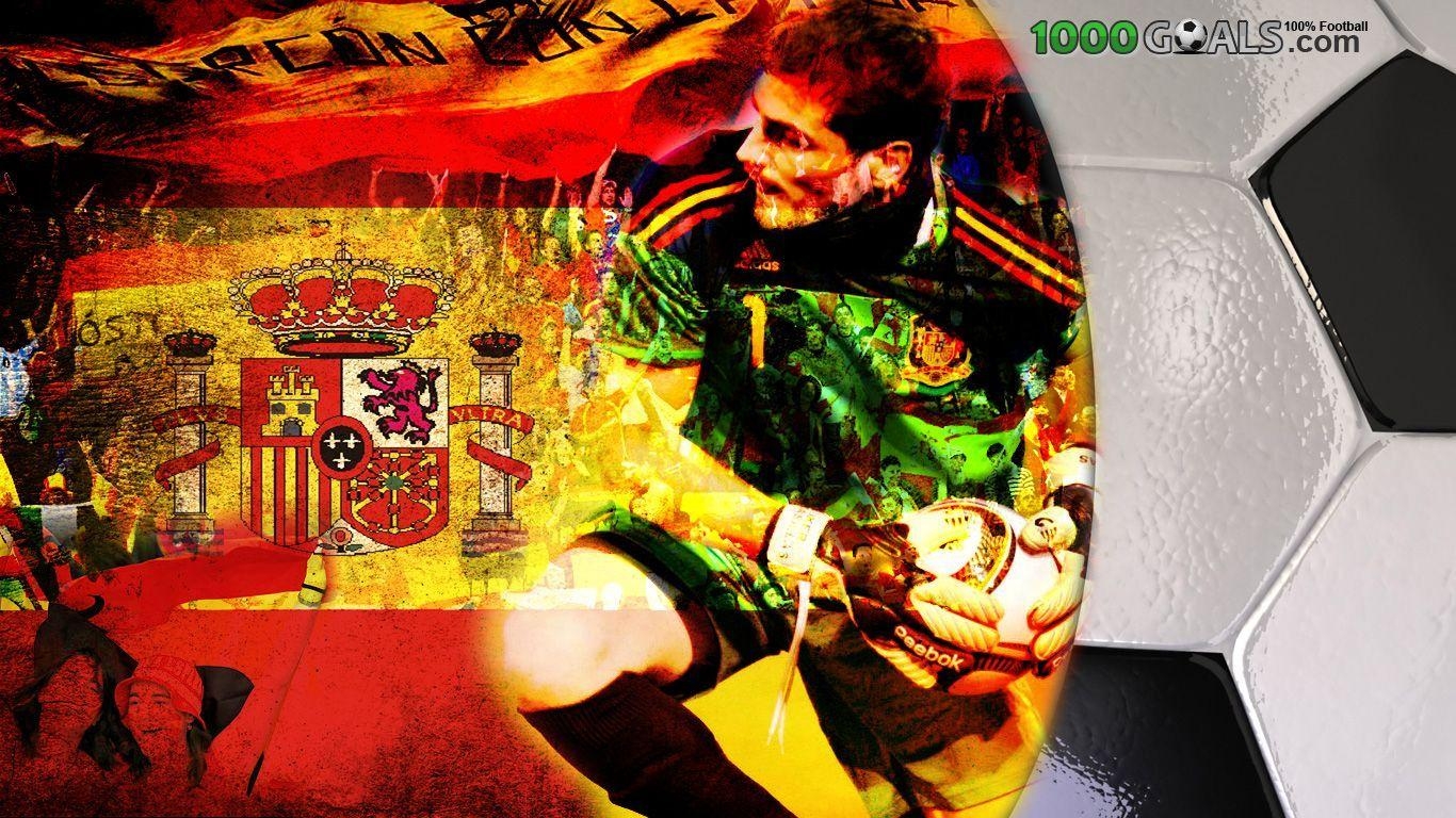 1370x770 Spain Football Wallpaper, Desktop