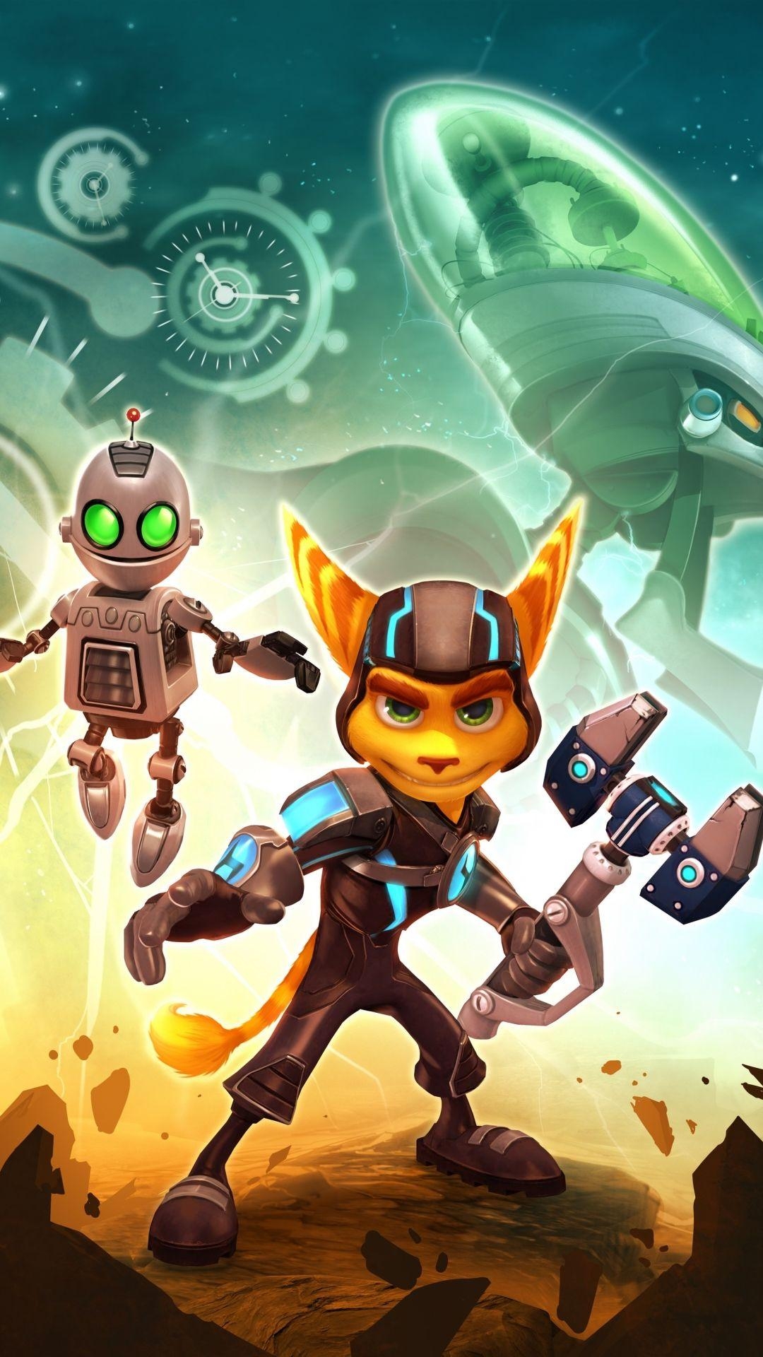 1080x1920 Video Game Ratchet & Clank Future: A Crack In Time, Phone