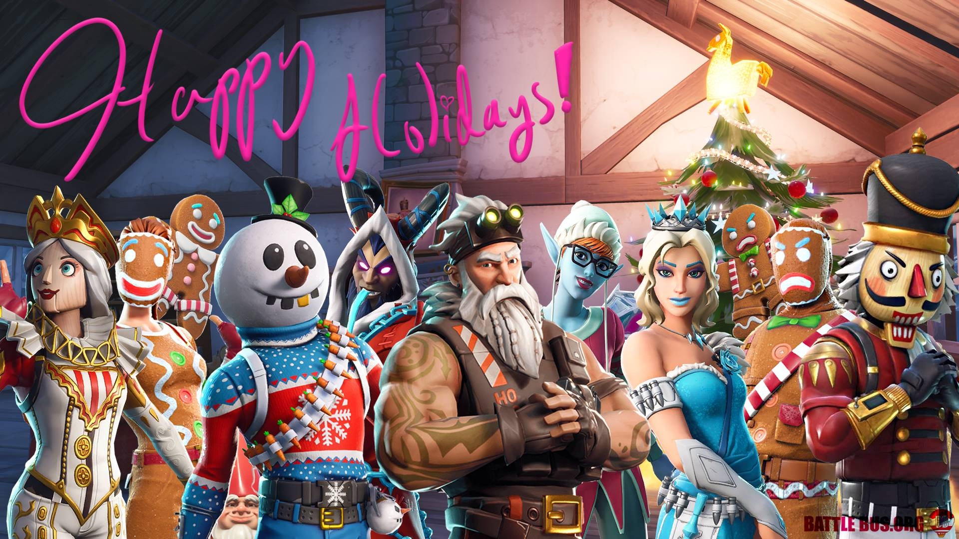 1920x1080 Every Fortnite Christmas Skin you get them all?, Desktop