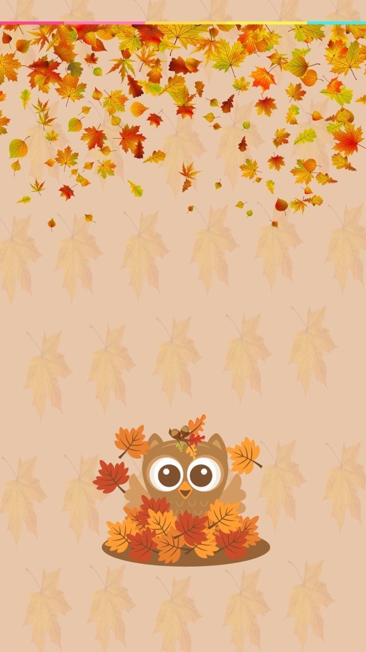 720x1280 Autumn Cartoon Wallpaper Free Autumn Cartoon Background, Phone