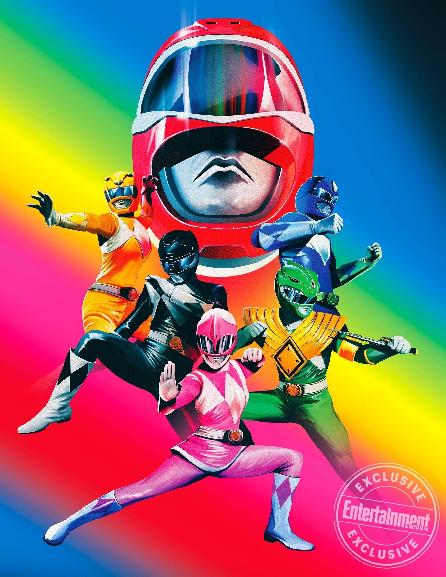 1800x2330 Mighty Morphin' Power Rangers Cesar St. Martin, Phone