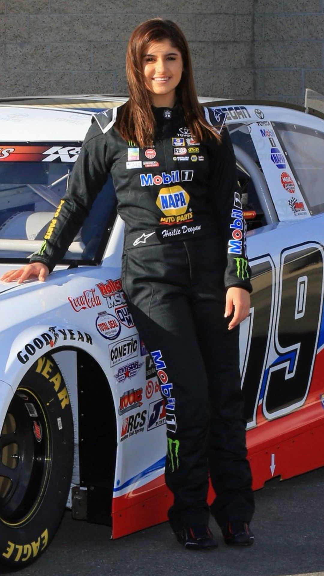 1080x1920 Hallie Deegan. Female race car driver, Female racers, Racing girl, Phone