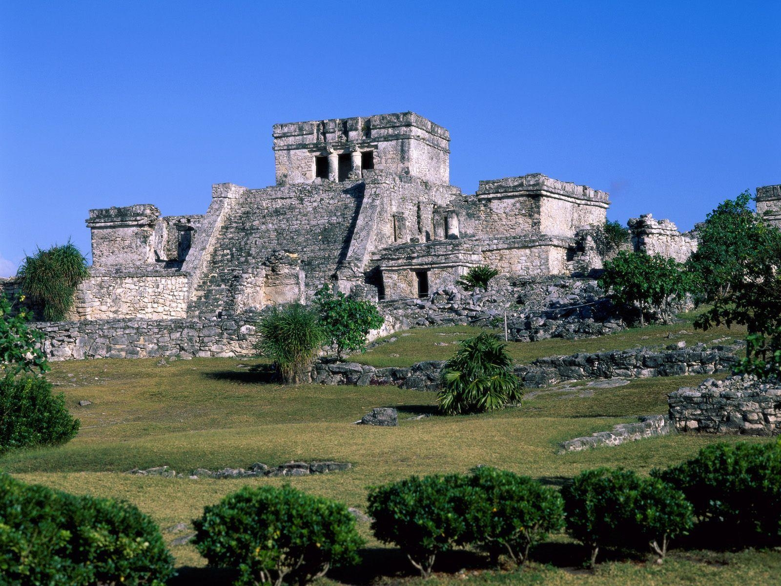 1600x1200 Download Background Castillo, Tulum, Mexico Cool, Desktop