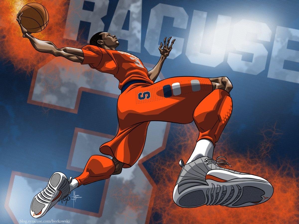 1200x900 basketball cartoon: Jerami Grant, Desktop