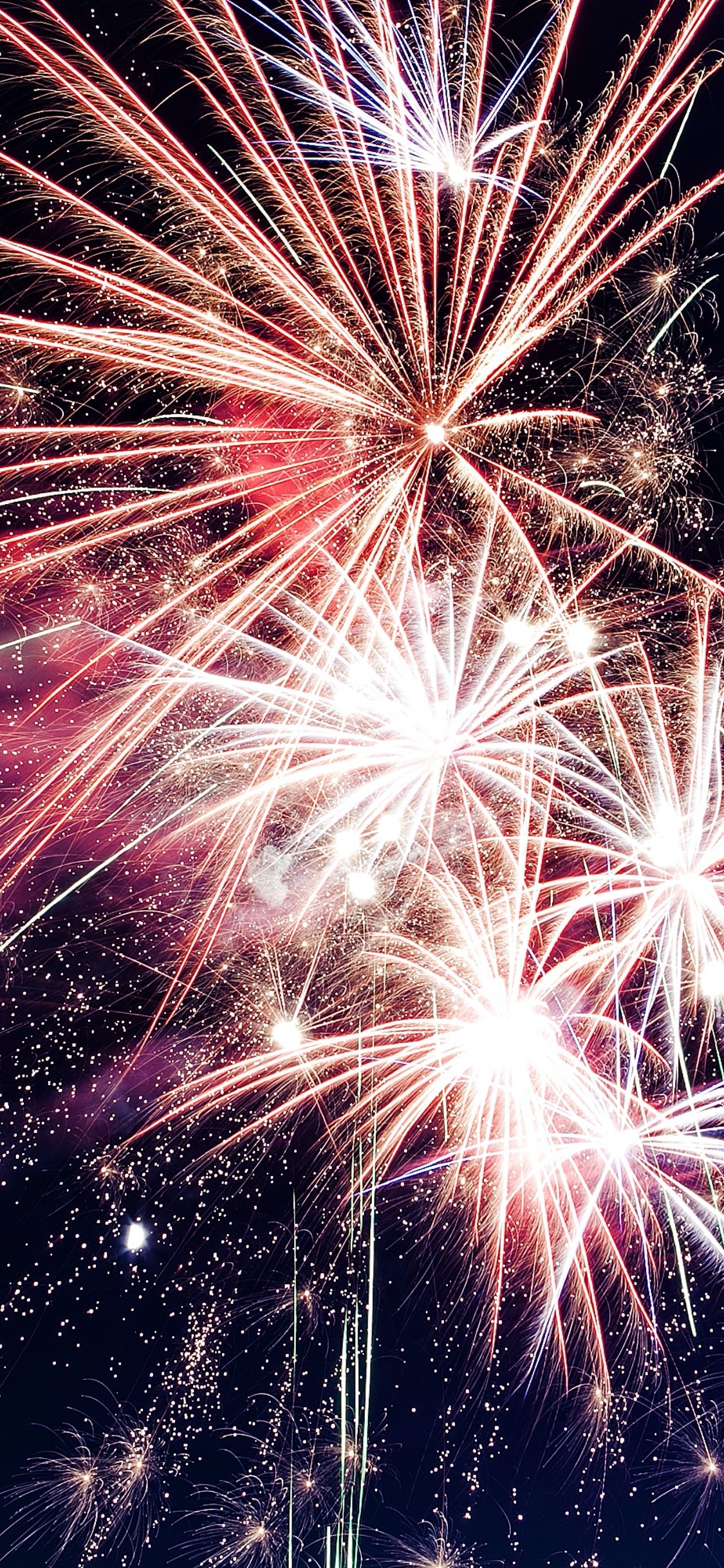 1130x2440 New Year's Eve iPhone wallpaper pack, Phone