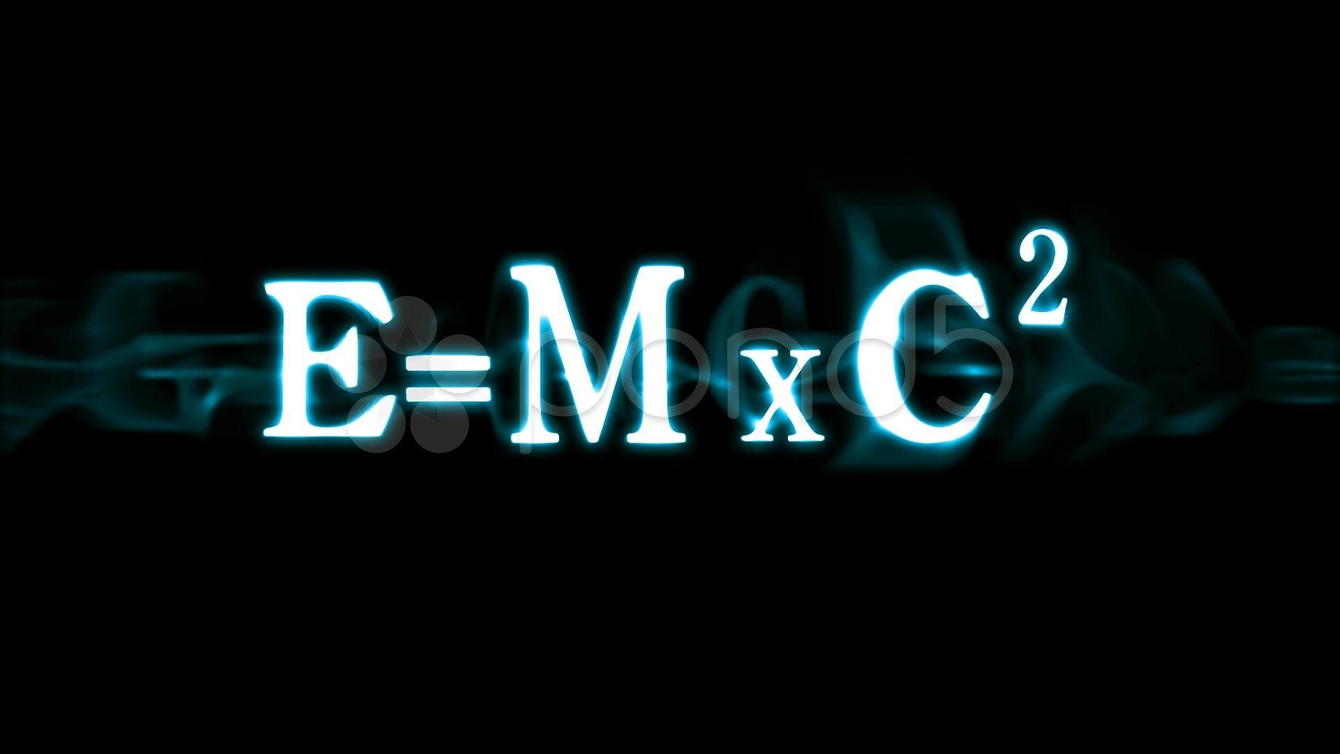 1920x1080 Einstein's Formula E=mc2 Video Clip, Desktop