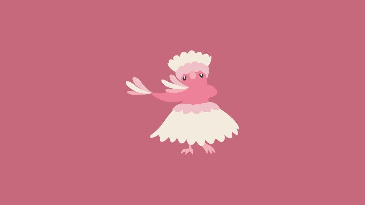 1200x670 Minimalistic Wallpaper: Oricorio [Pa'u] (#???), Desktop