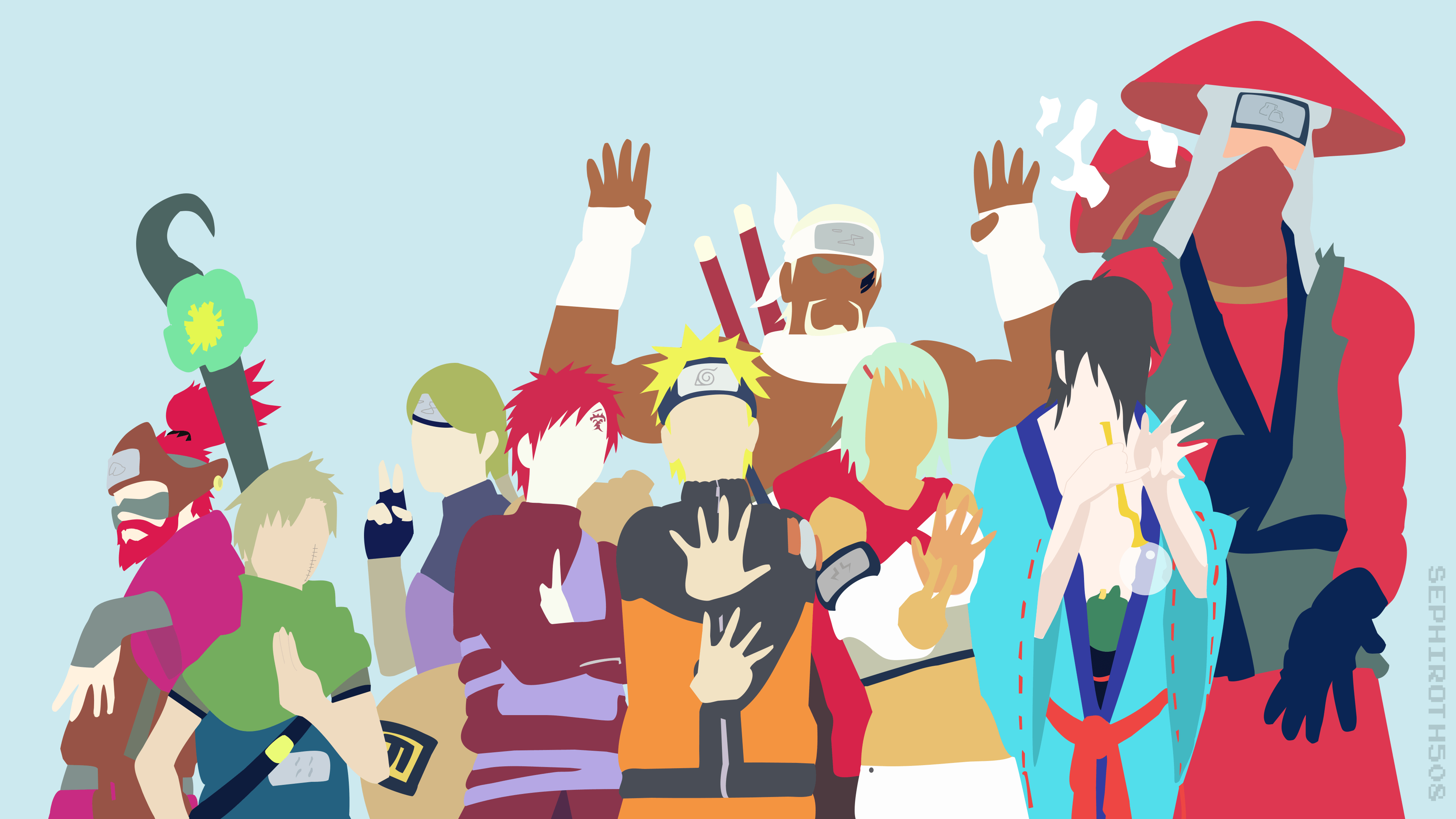 3840x2160 Naruto Characters Wallpaper Free Naruto Characters, Desktop