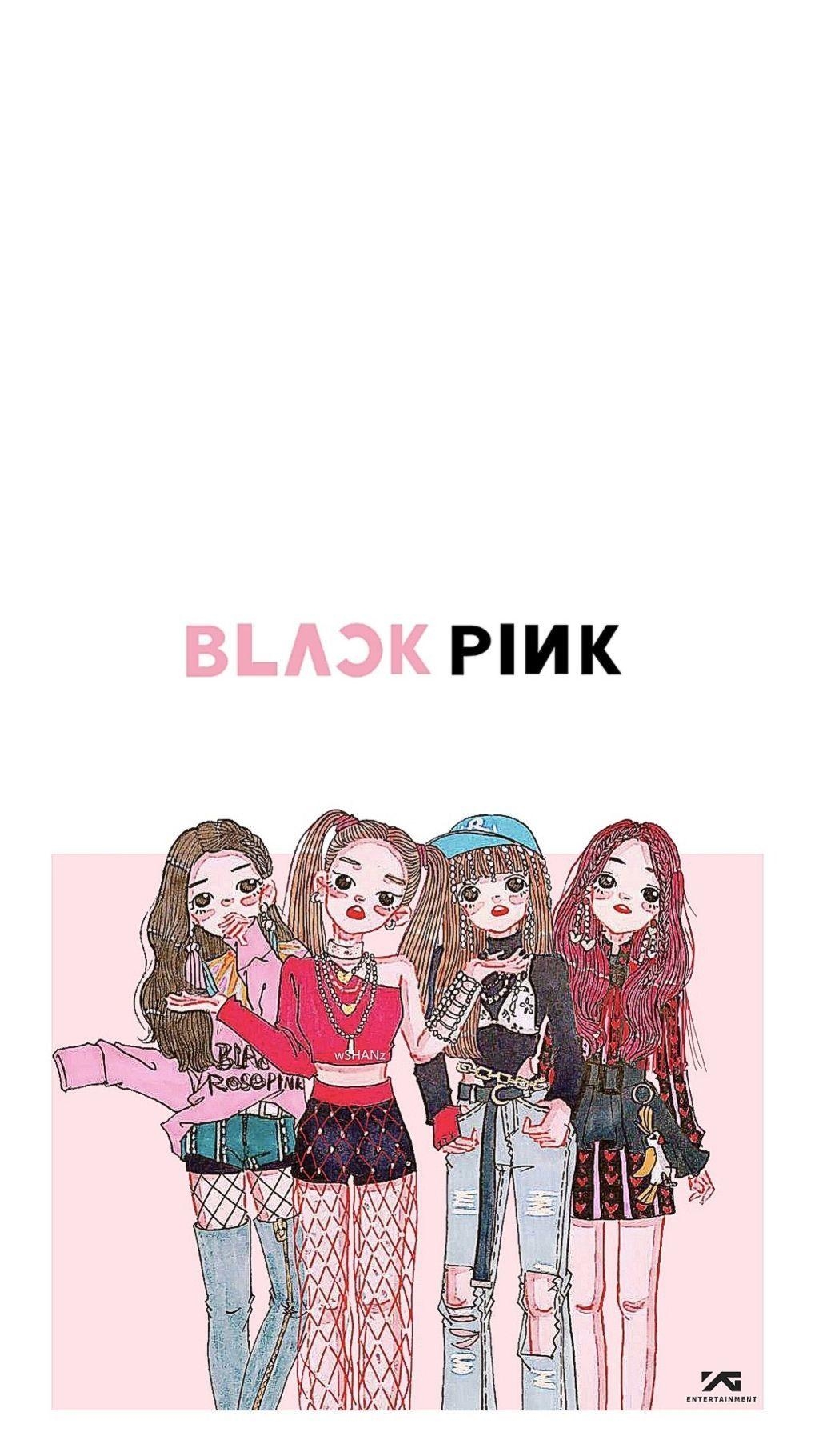 1030x1820 blackpink wallpaper HD cute colorful lisa rose jisoo, Phone