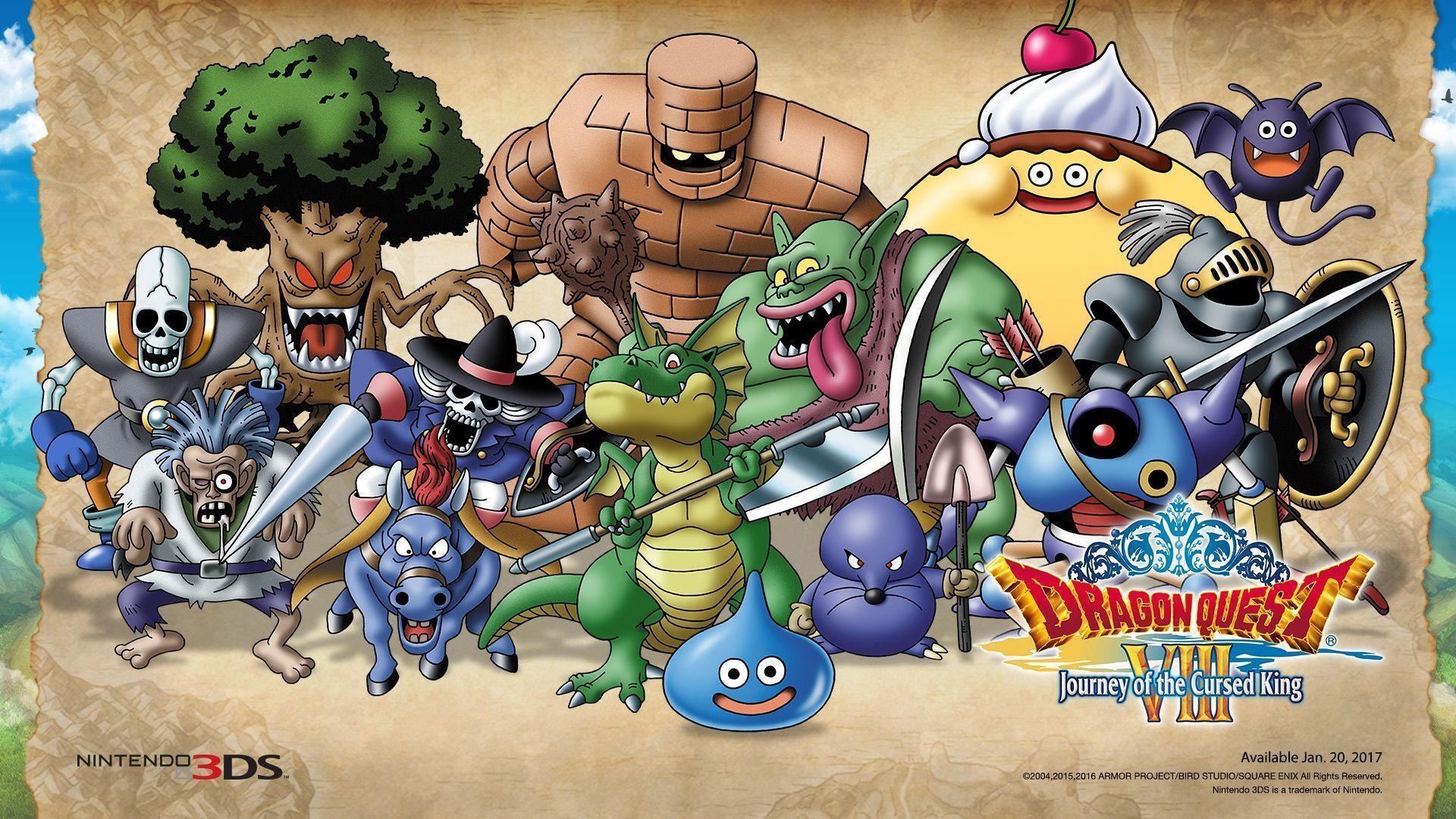 1920x1080 Dragon's Den > Dragon Quest VIII 3DS > Wallpaper, Desktop