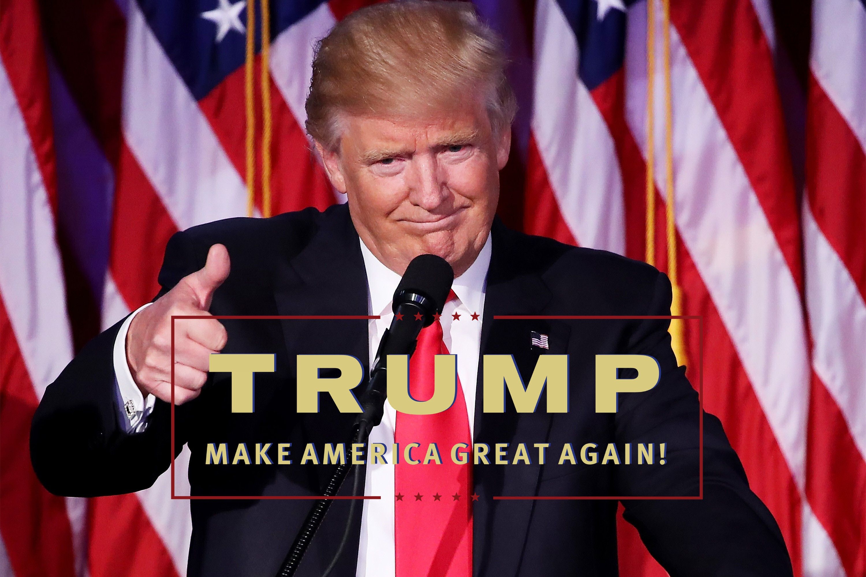 3000x2000 Donald Trump (Make America Great Again), Desktop