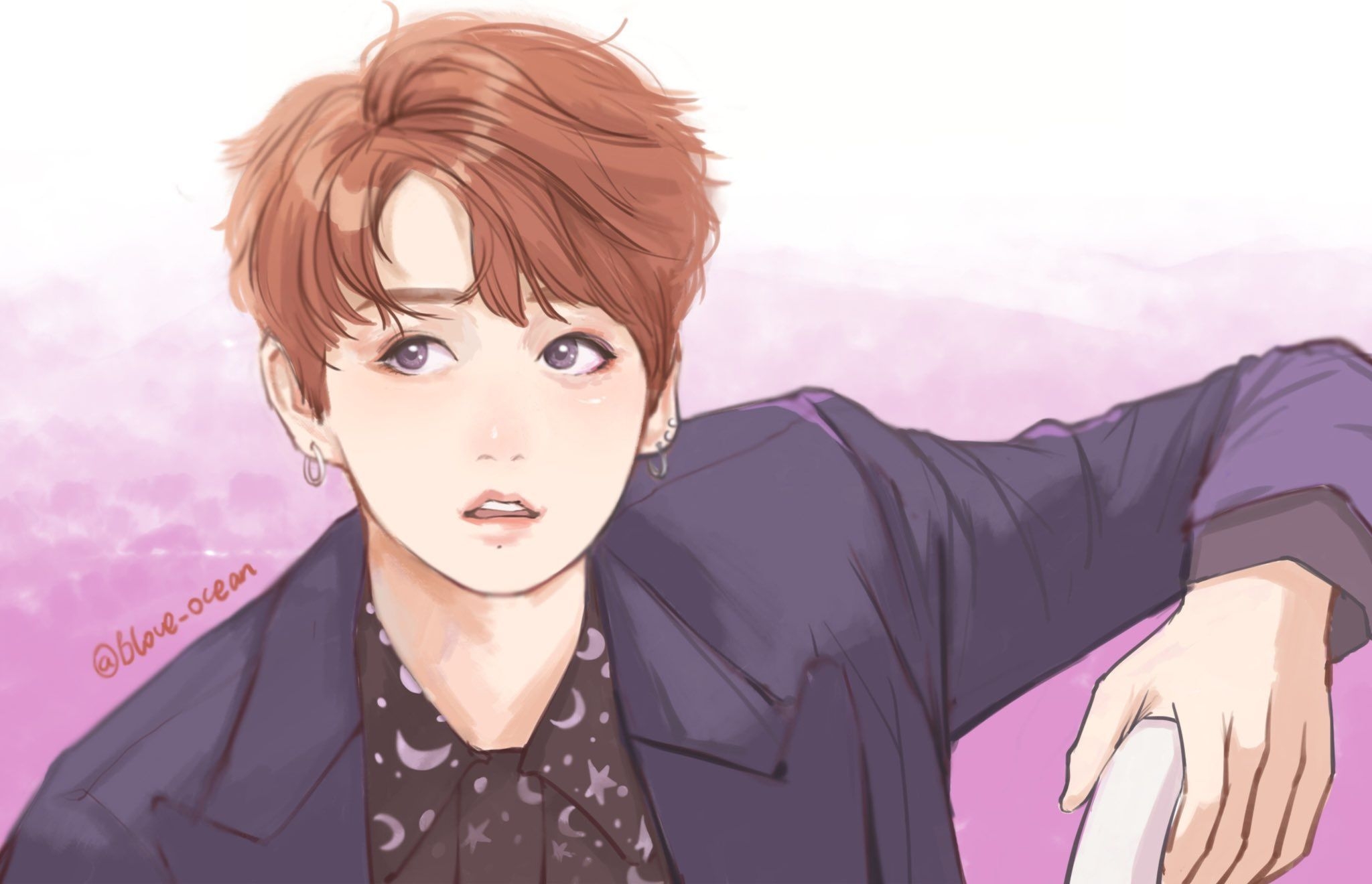 2050x1320 Jungkook Anime Drawings Bts, Desktop