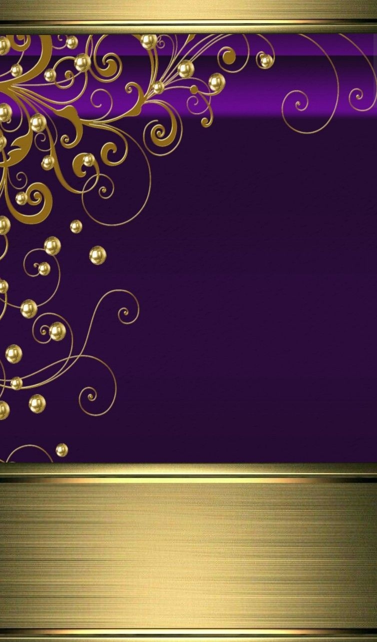 760x1290 Purple & Gold Wallpaper Free Purple & Gold Background, Phone