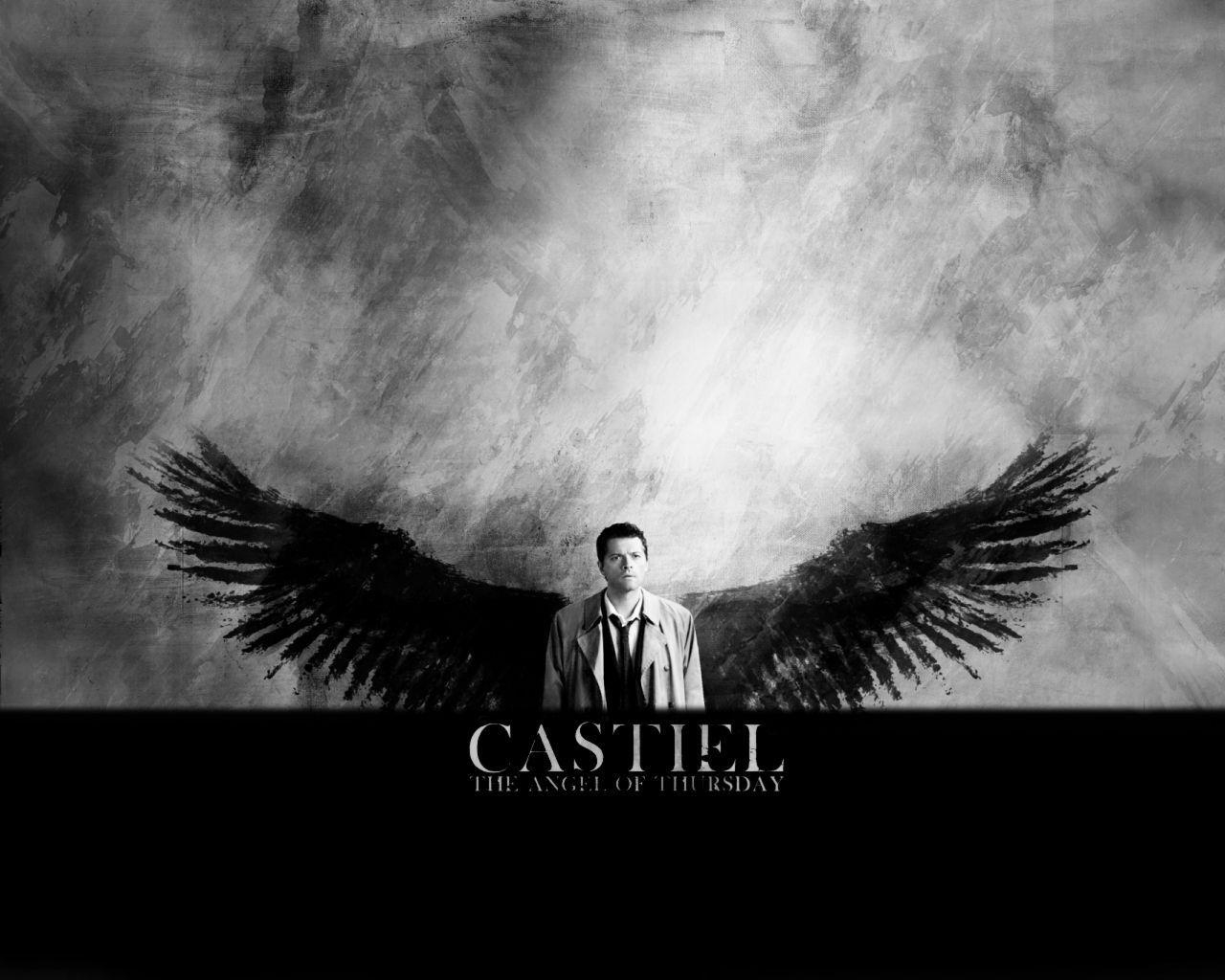 1280x1030 image For > Supernatural Background Castiel, Desktop