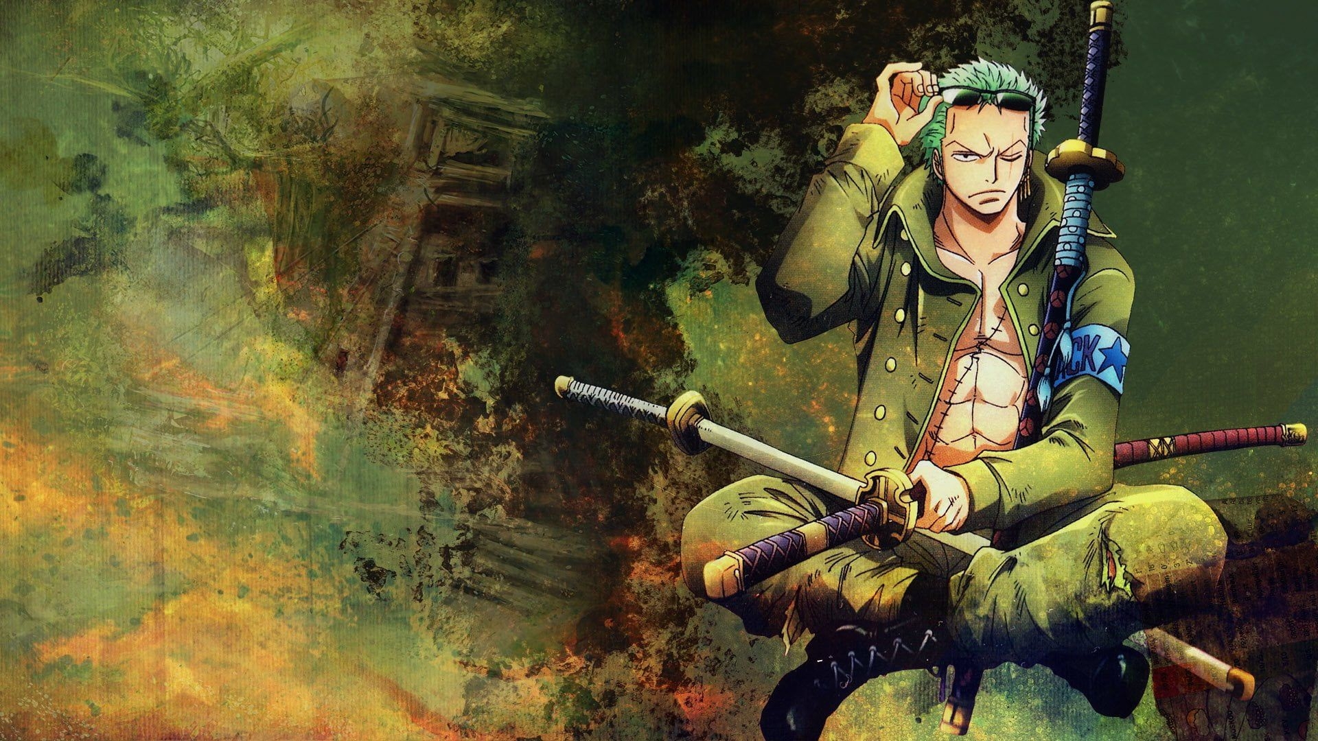 1920x1080 One Piece Ronoroa Zoro wallpaper #Anime One Piece Zoro Roronoa P # wallpaper #hdwallpaper #desktop. Roronoa zoro, Zoro one piece, Zoro, Desktop