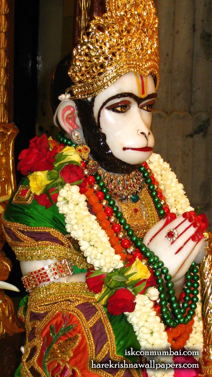 680x1200 Sri Hanuman Face Wallpaper (008) Size 675×1200 Download. Hare Krishna Wallpaper, Phone