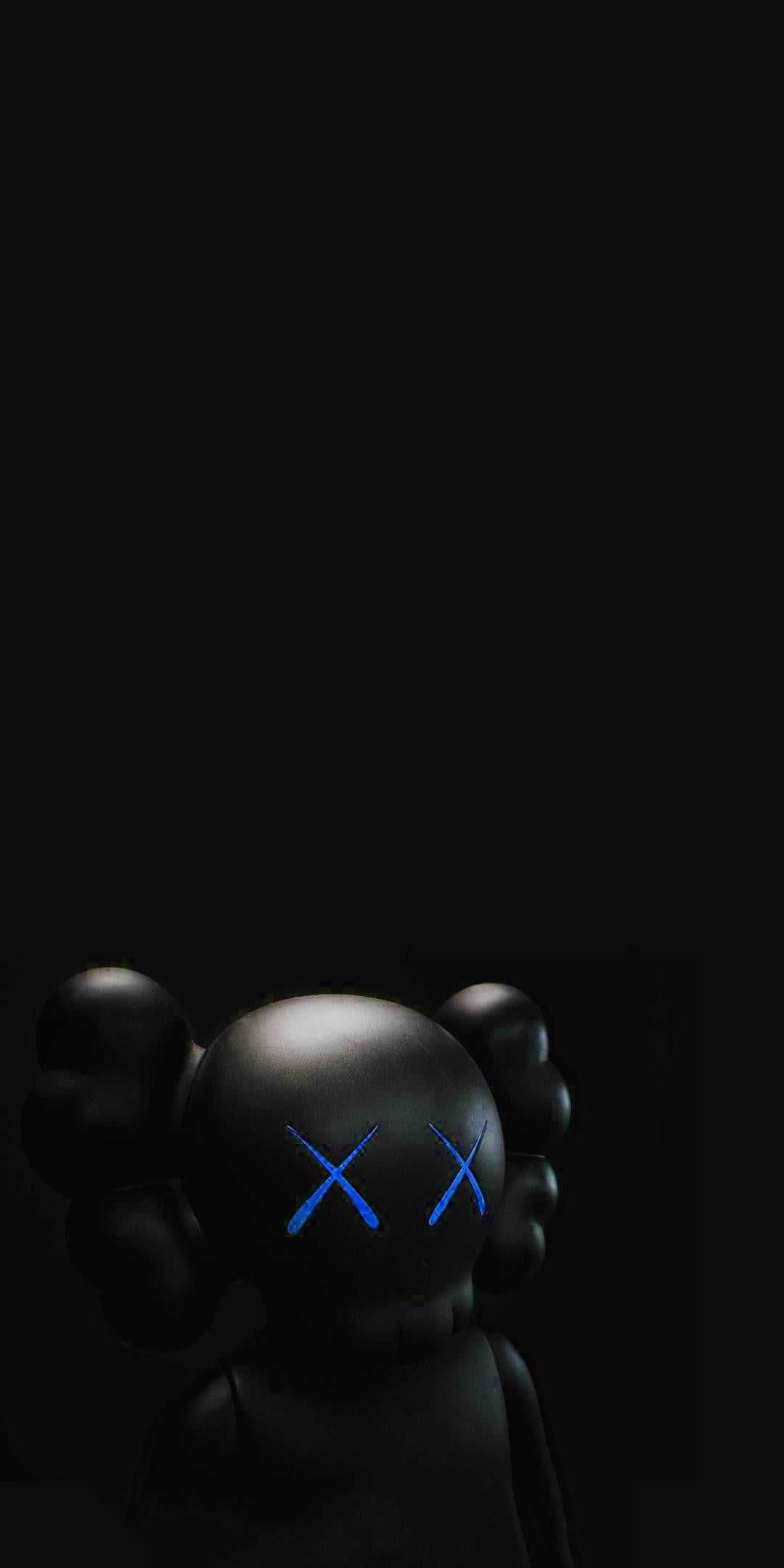 1080x2160 Download Free Black Kaws Wallpaper. Discover more Astro Boy, Bearbrick, Black Kaws, Kaws, Kaws Ast. Kaws wallpaper, Kaws iphone wallpaper, Simple iphone wallpaper, Phone