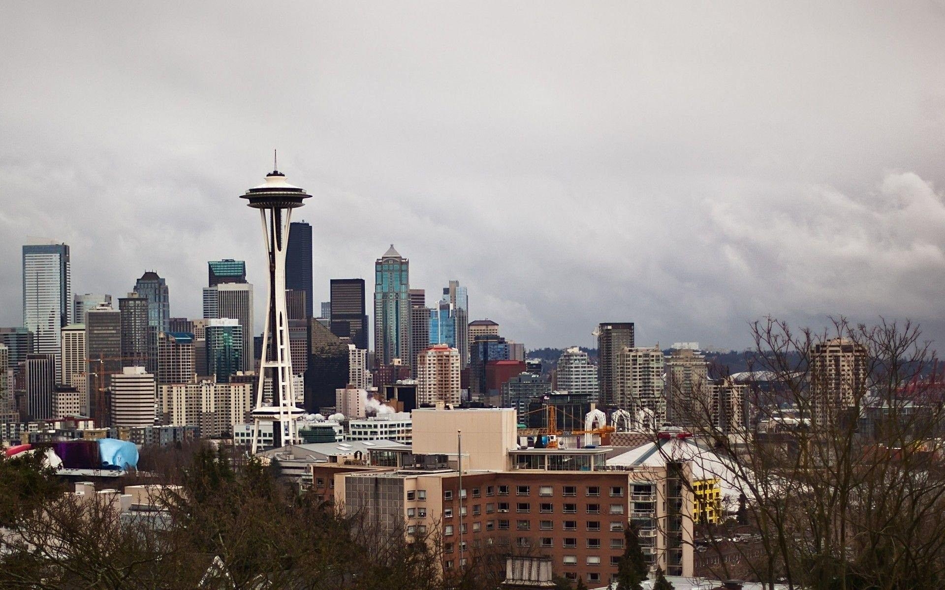 1920x1200 Seattle Rain Wallpaper, Desktop