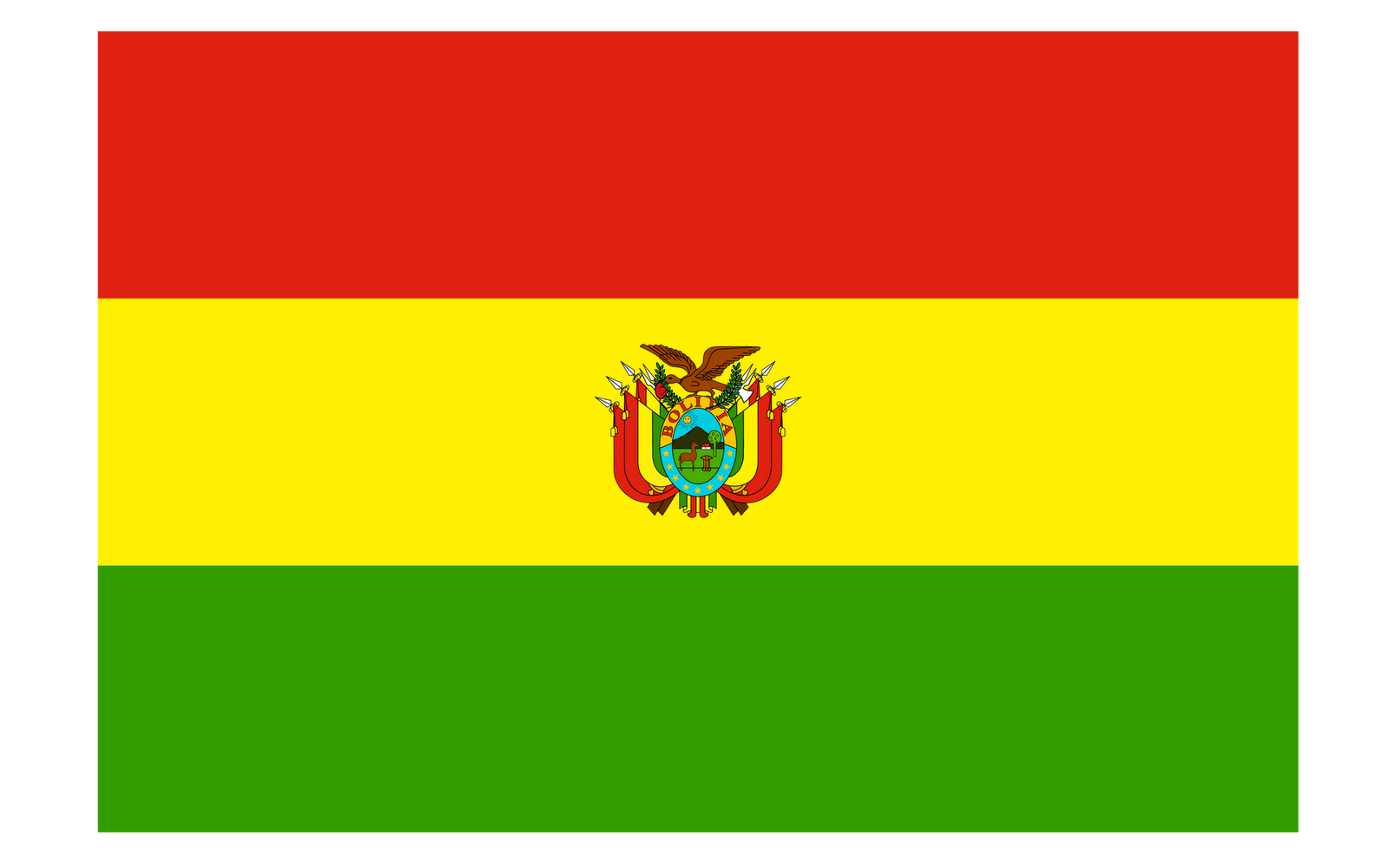 1600x1000 World Flags: Bolivia Flag HD wallpaper, Desktop