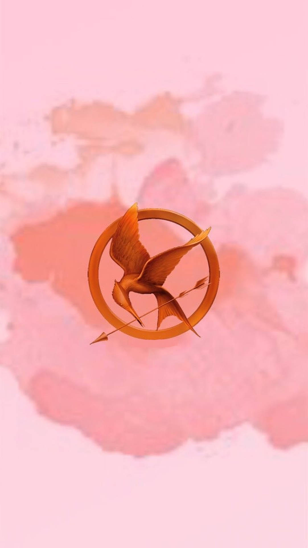 1090x1920 Download The Hunger Games Aesthetic Logo Wallpaper, Phone