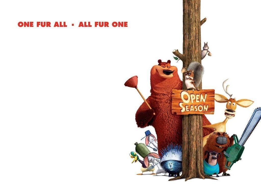 1030x770 Обои Сезон охоты ( Open Season ) Мультики Фото 287116, Desktop