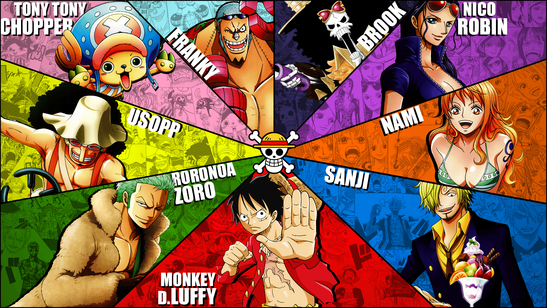 1920x1080 One Piece Mugiwaras Wallpaper (full HD 1080p) By Marcos Inu, Desktop