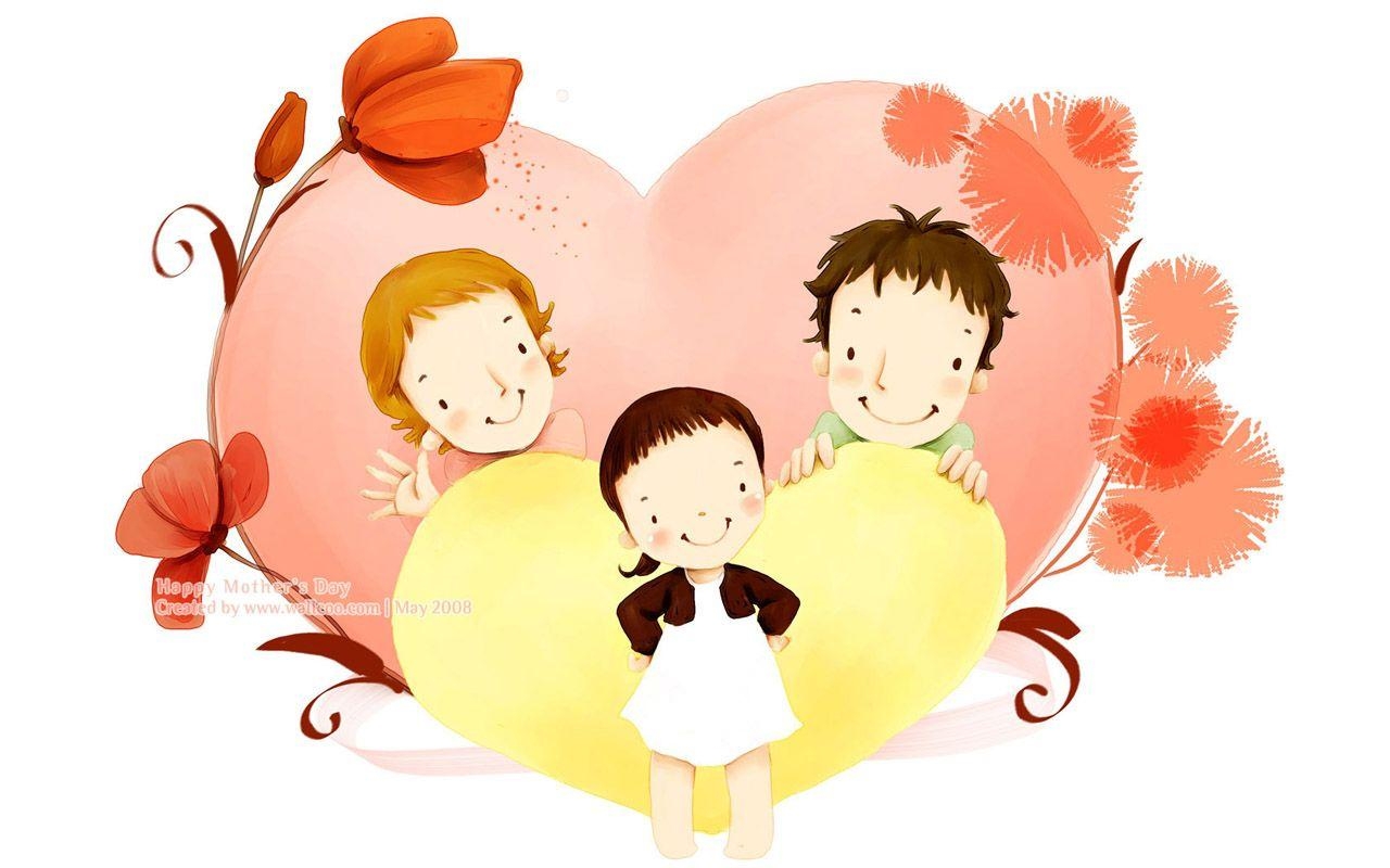 1280x800 Cute Family Wallpaper Free Cute Family Background, Desktop