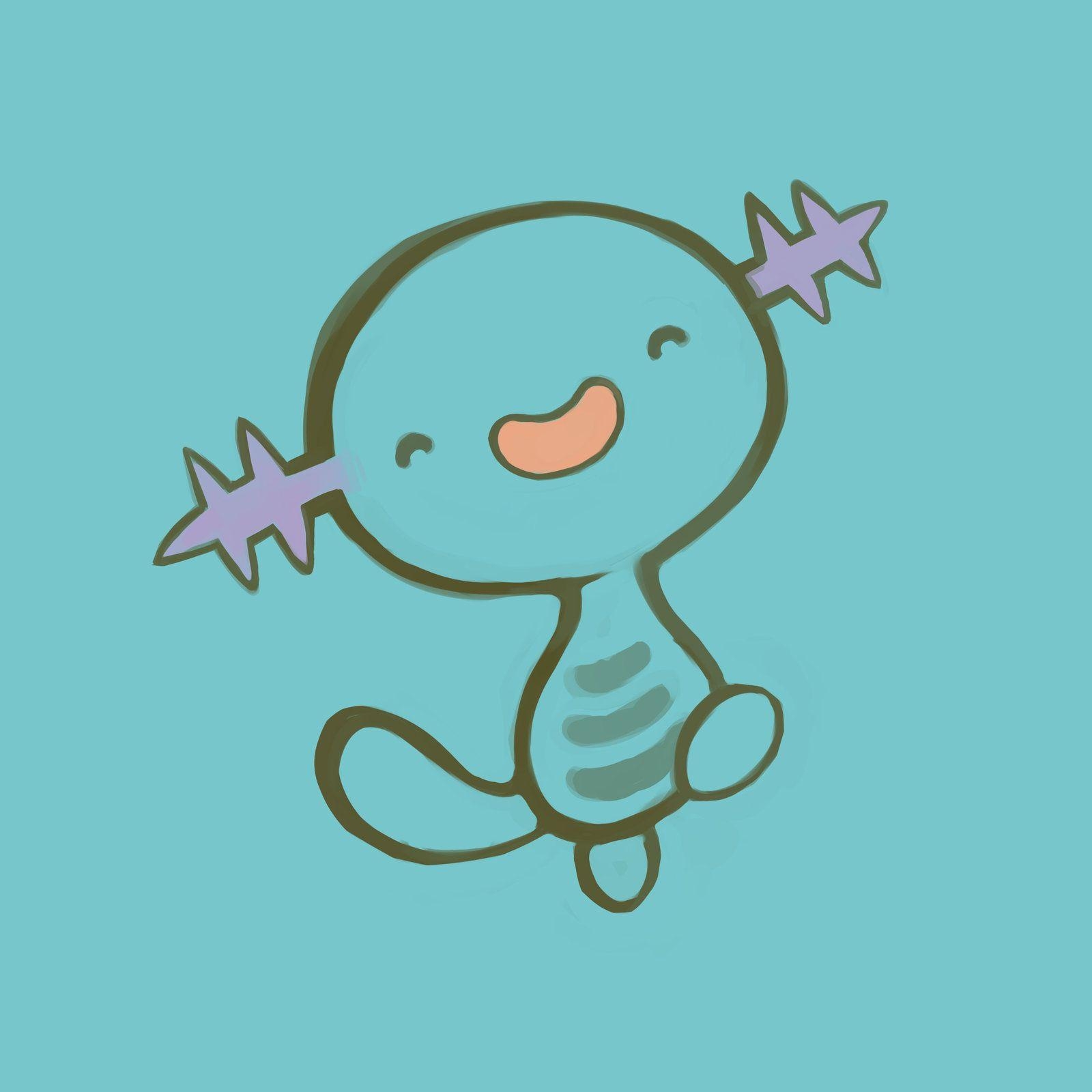 1600x1600 Pokemon: Wooper By Zaley Pup, Phone