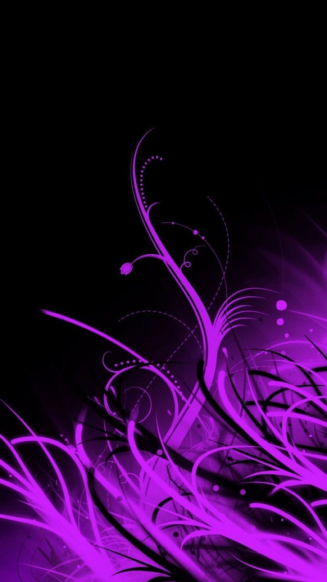 1080x1920 Abstract Purple iPhone X Wallpaper 3D iPhone Wallpaper, Phone