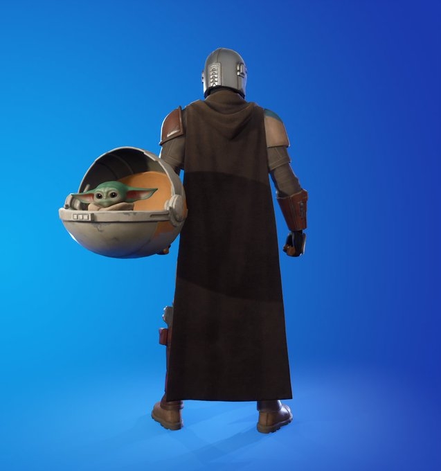 640x680 The Mandalorian Fortnite wallpaper, Phone