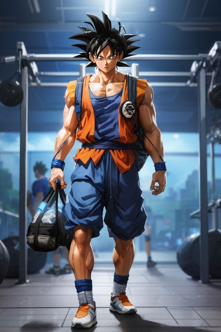 740x1110 Goku in the GYM 4k HD Wallpaper. Goku, Phone