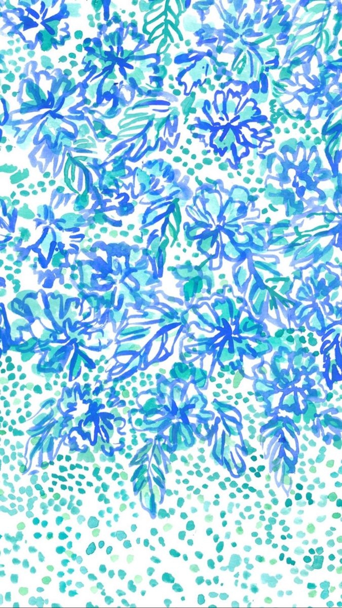 680x1200 Blue Preppy Wallpaper, Phone