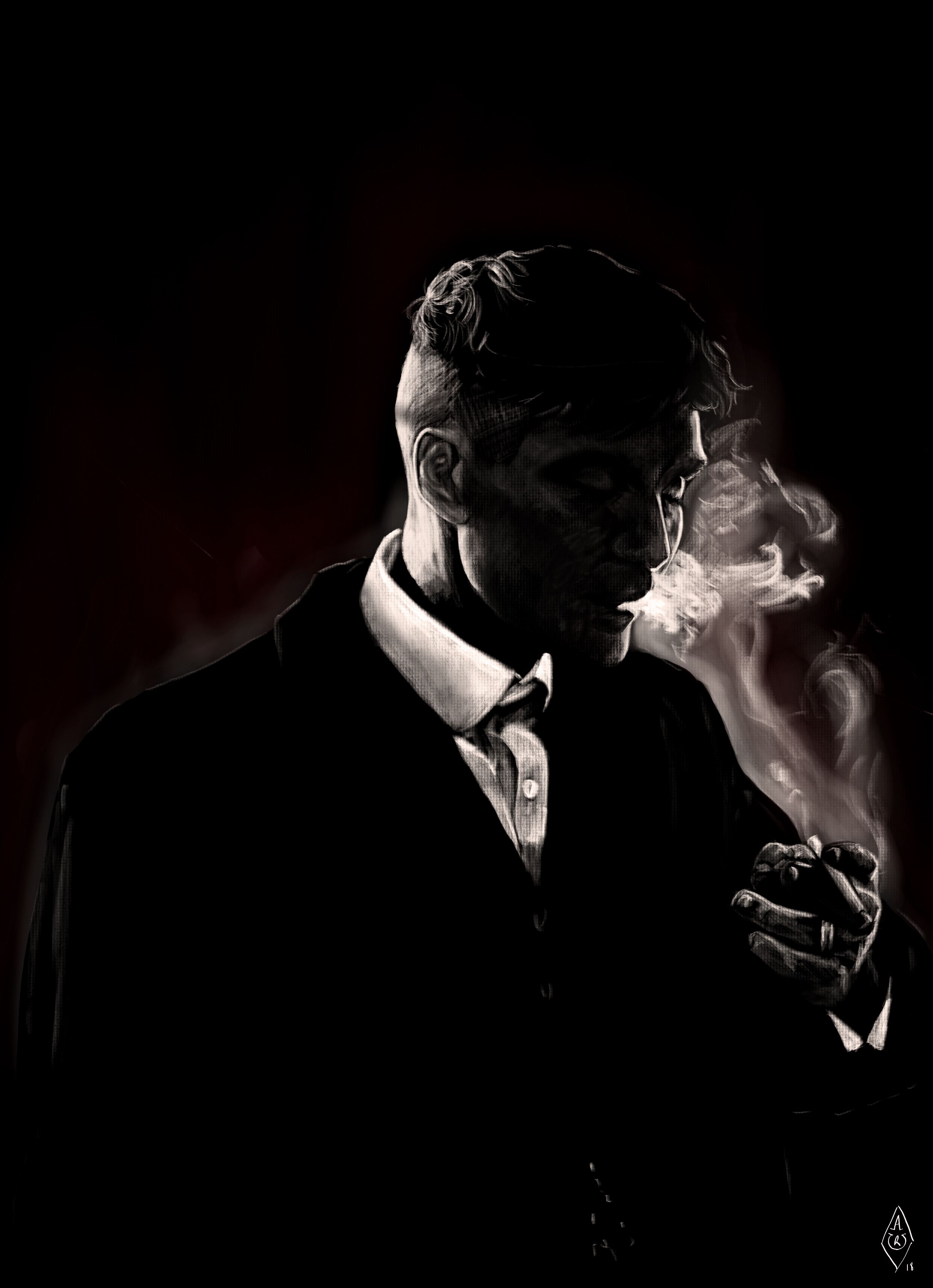 2480x3430 Free download Portrait of Thomas Shelby from Peaky Blinders Drawn with my Wacom [] for your Desktop, Mobile & Tablet. Explore Tommy Shelby 4K Wallpaper. Shelby Cobra Wallpaper, Shelby, Phone