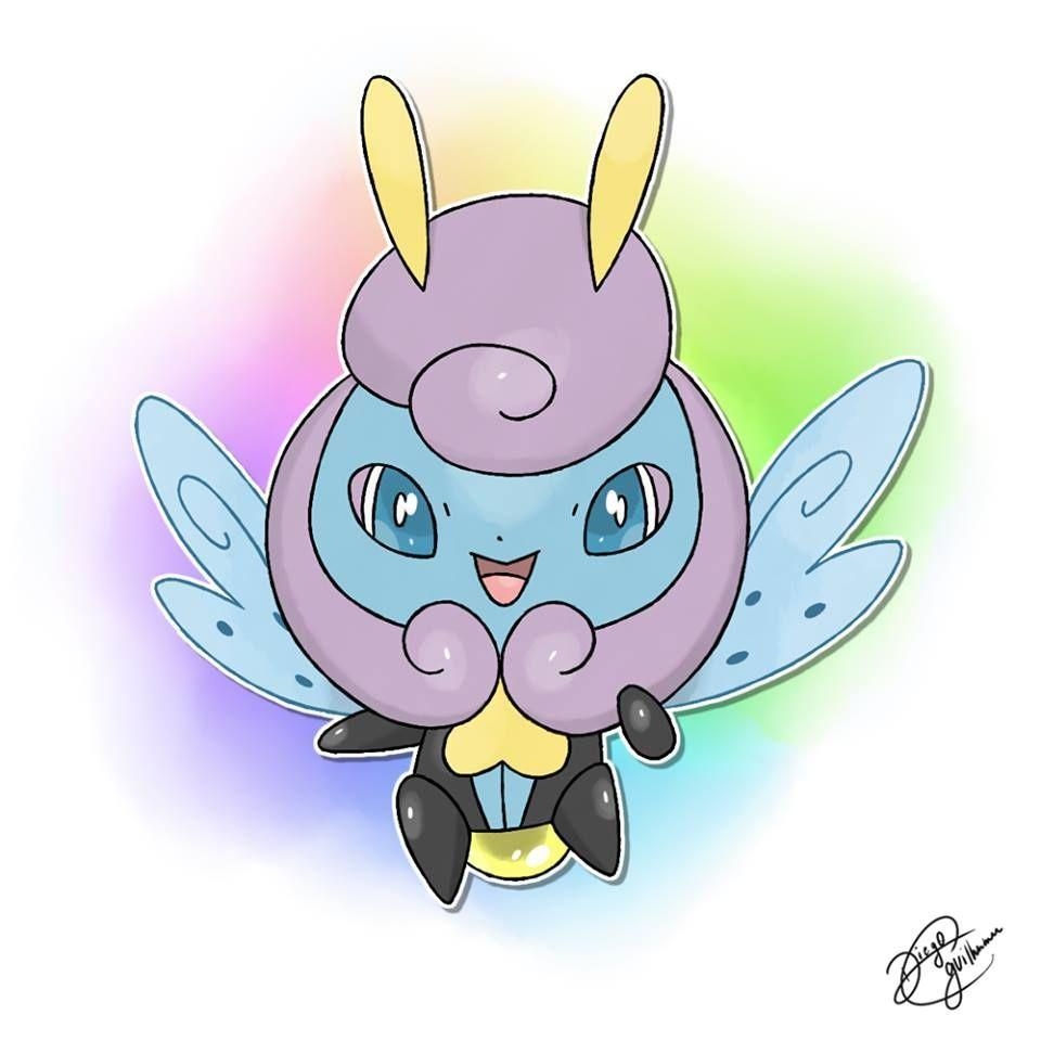 960x960 Illumise by Diego Guilherme Fb. Mega POKEMON. Pokémon, Phone