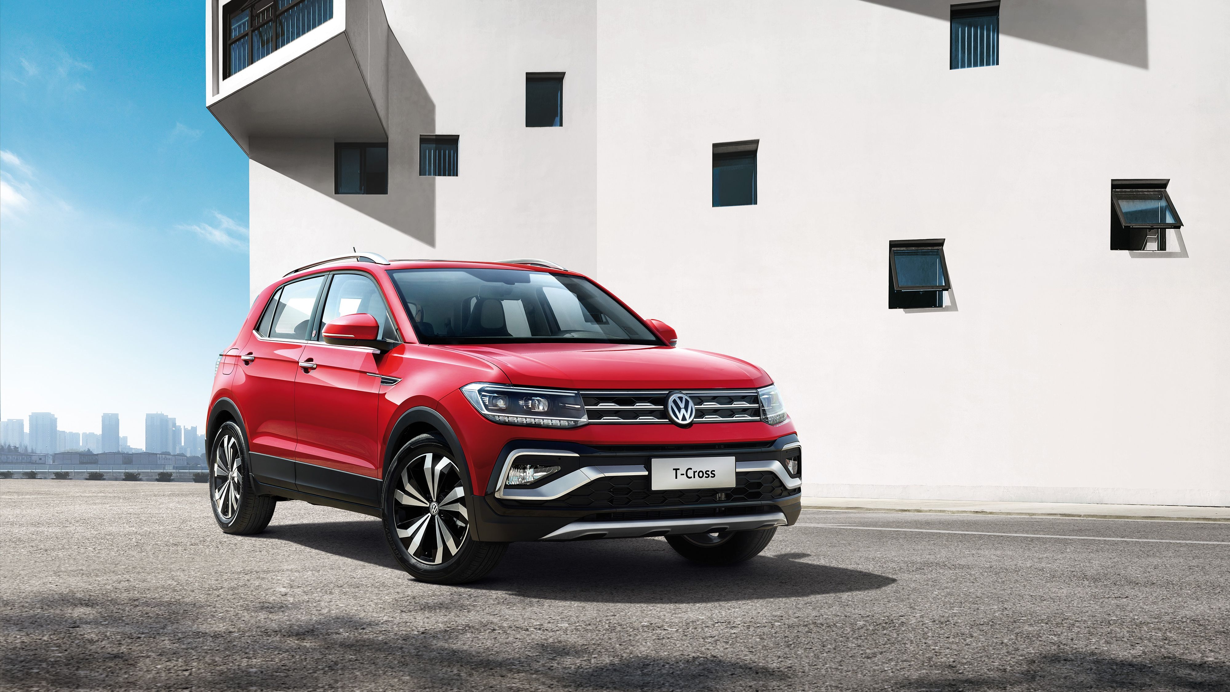4000x2250 Volkswagen T Cross 280 TSI 2019 4K.hdcarwallpaper.com, Desktop
