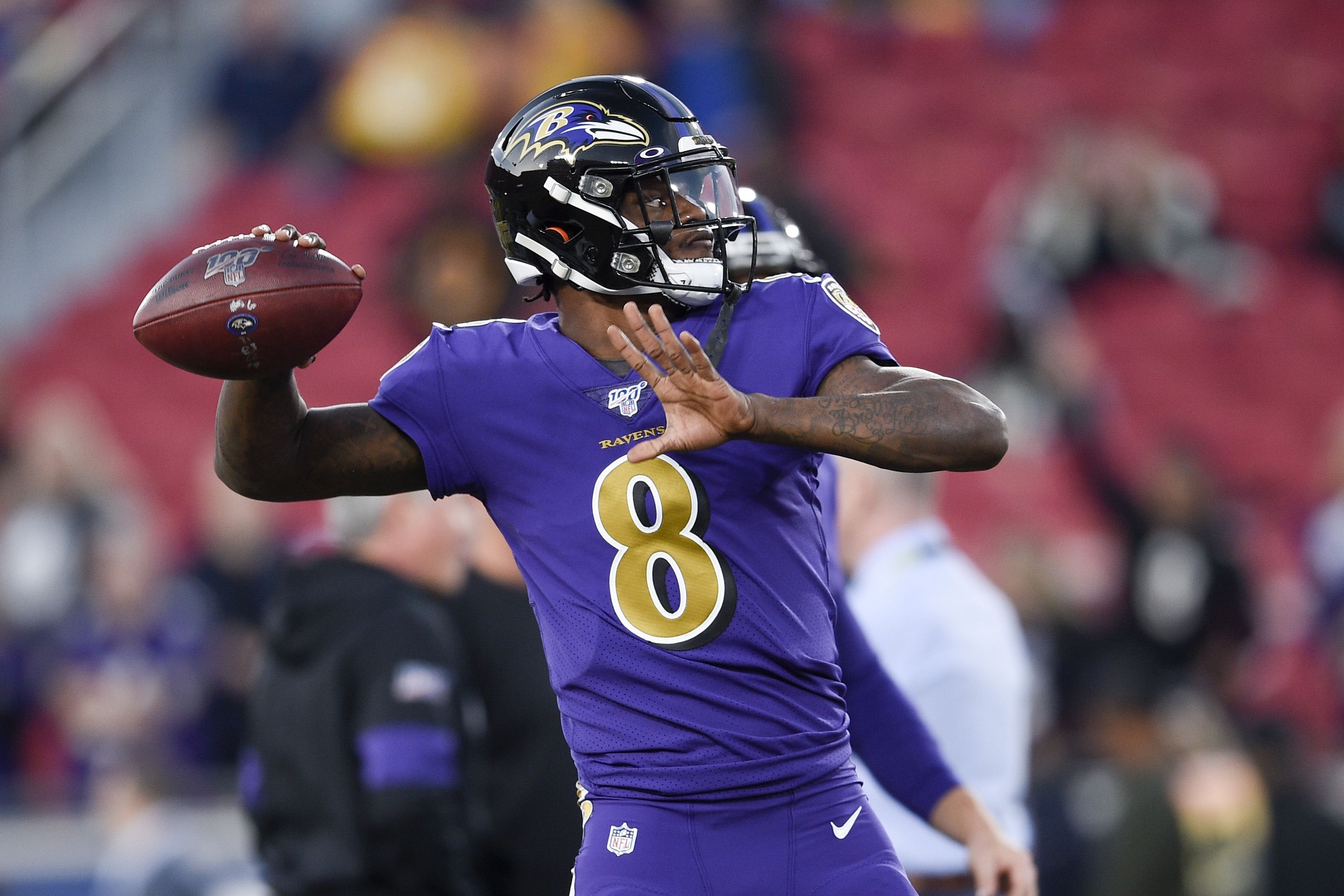 3080x2060 Football wallpaper 4k: Baltimore Ravens vs. Los Angeles Rams Week 12, Desktop