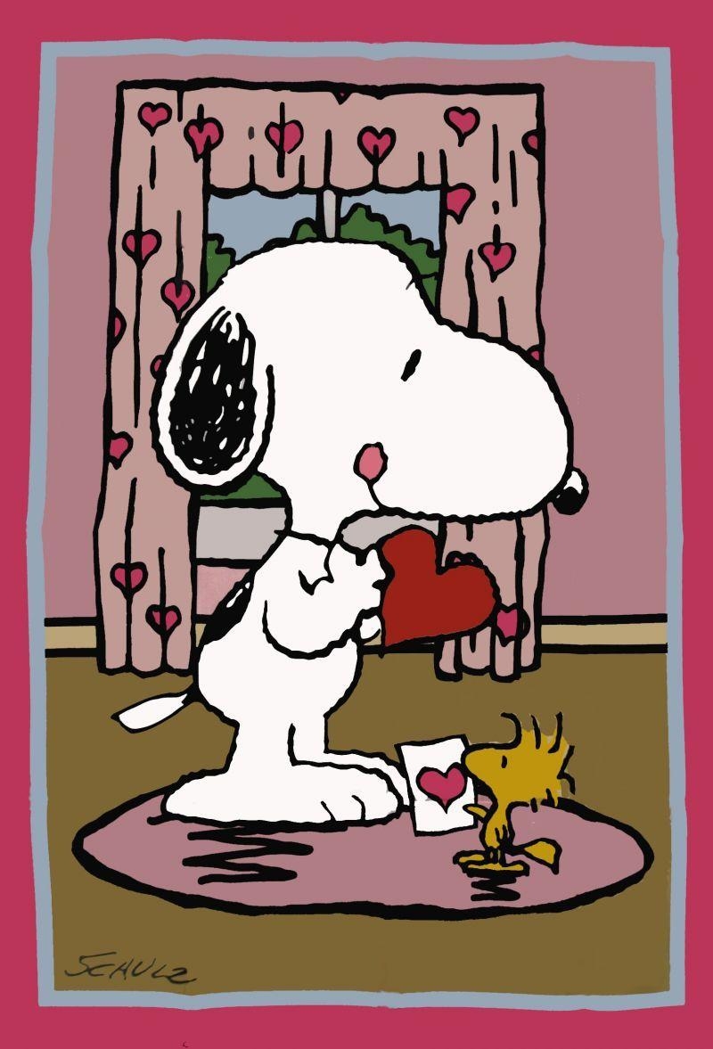 800x1180 PEANUTS GANG VALENTINE'S DAY Flag. Snoopy love, Snoopy, Phone