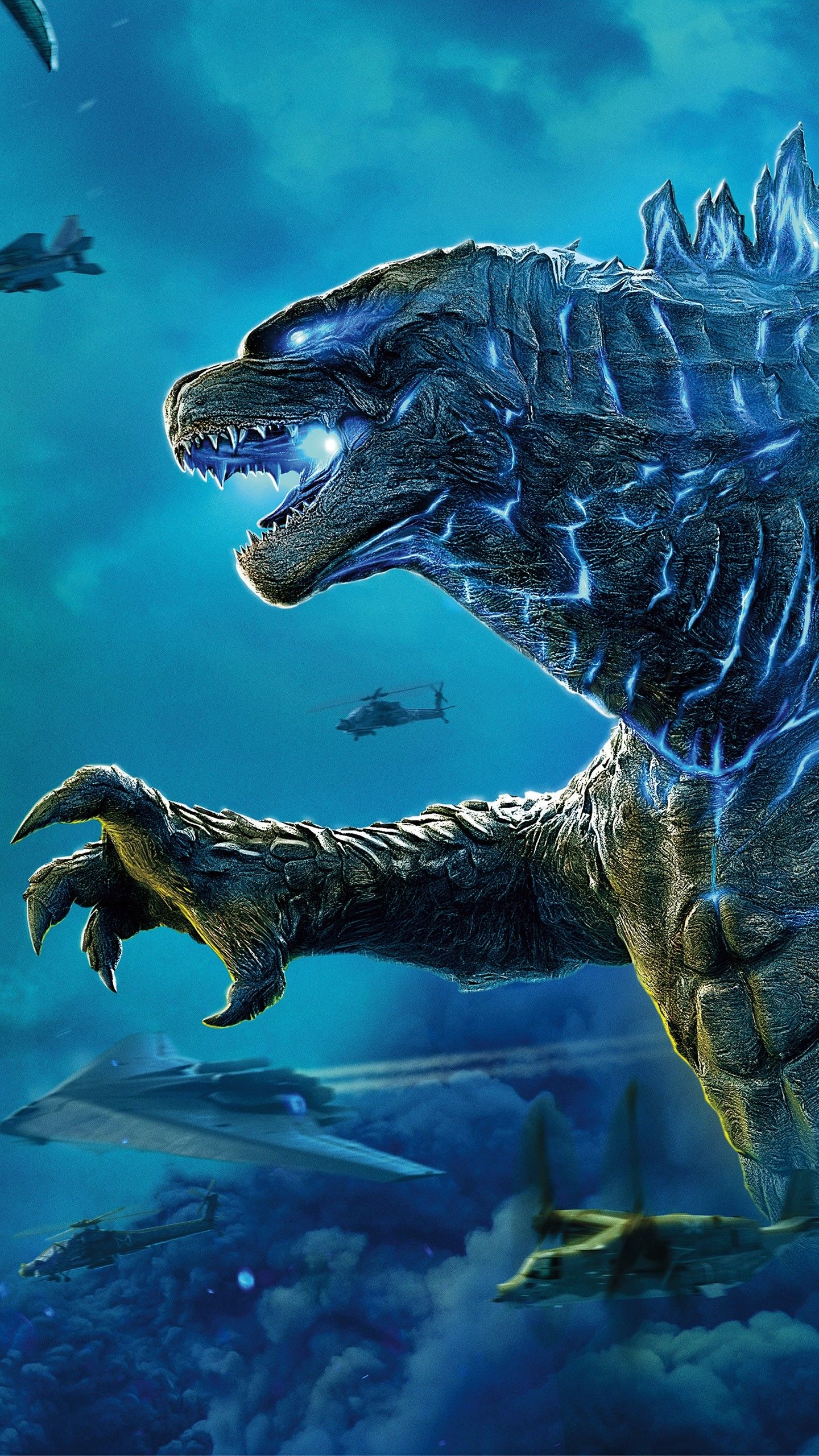 1440x2560 Godzilla iPhone Wallpaper HD Wallpaper, Phone