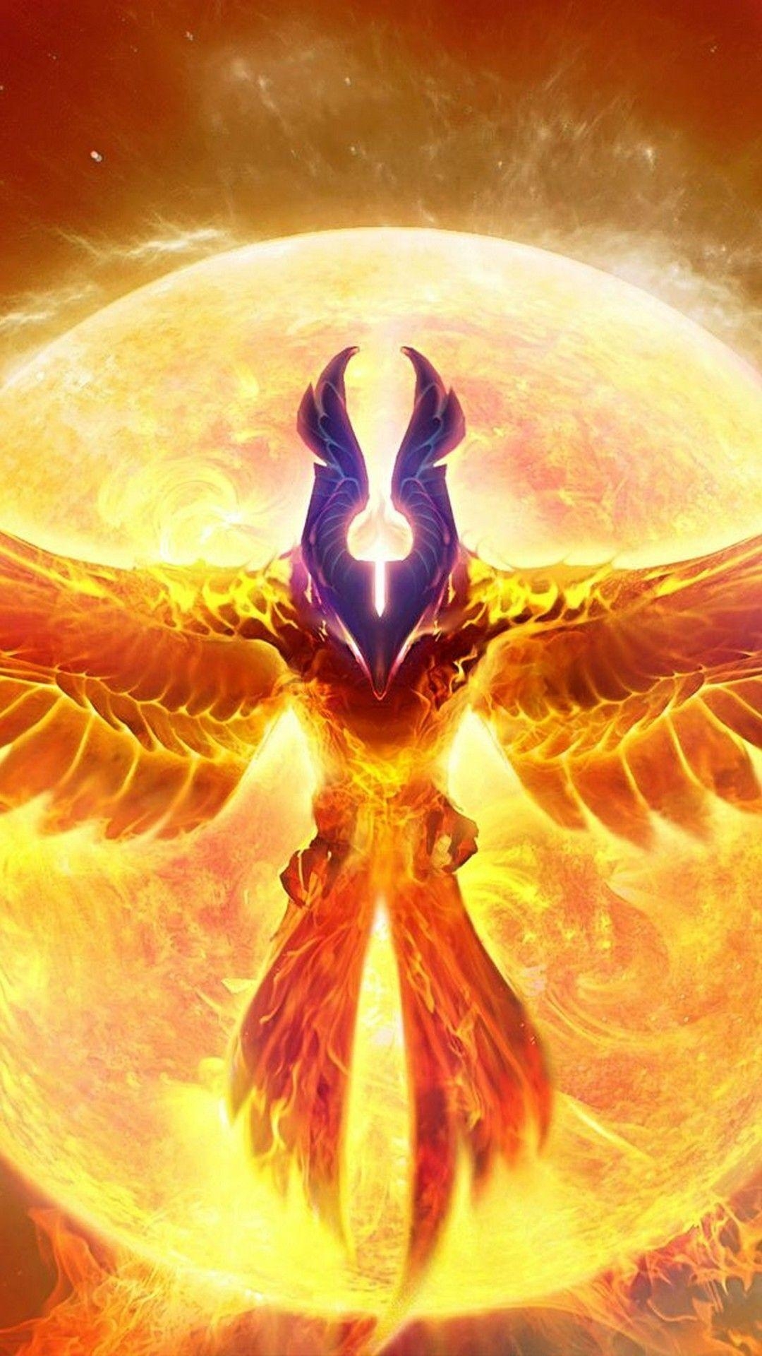 1080x1920 Mobile Wallpaper Phoenix Bird Picture iPhone Wallpaper, Phone