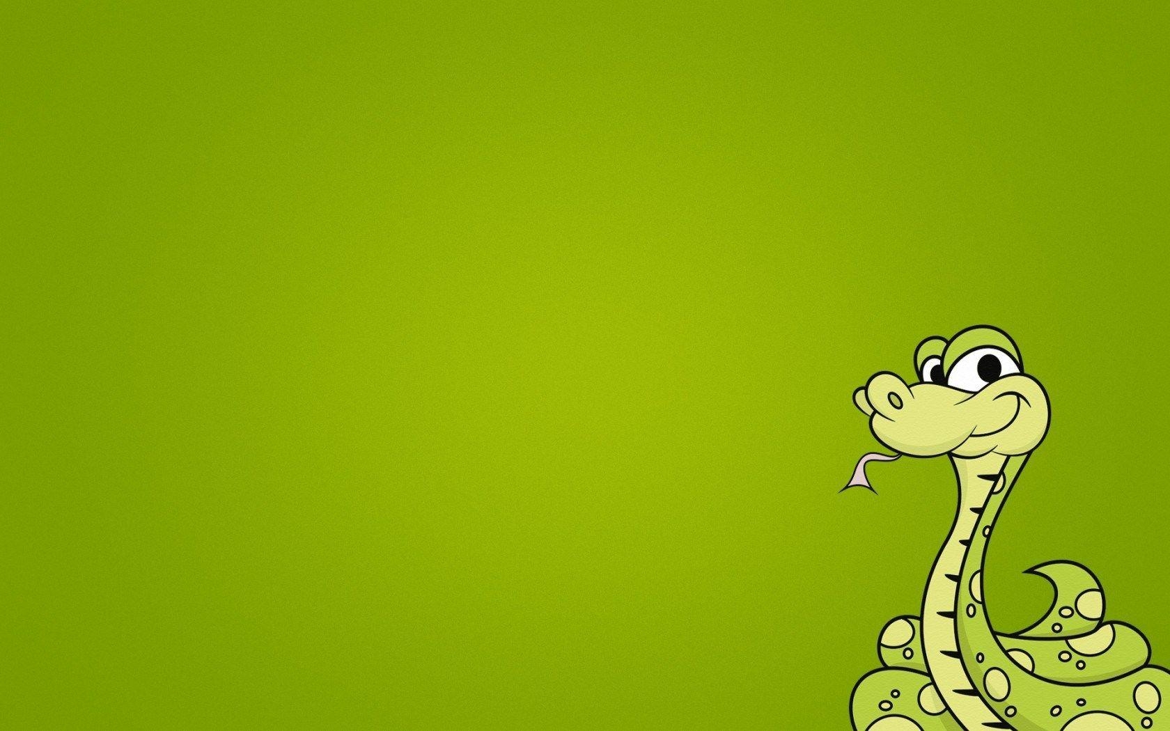 1680x1050 Snake Minimalism Art, Desktop