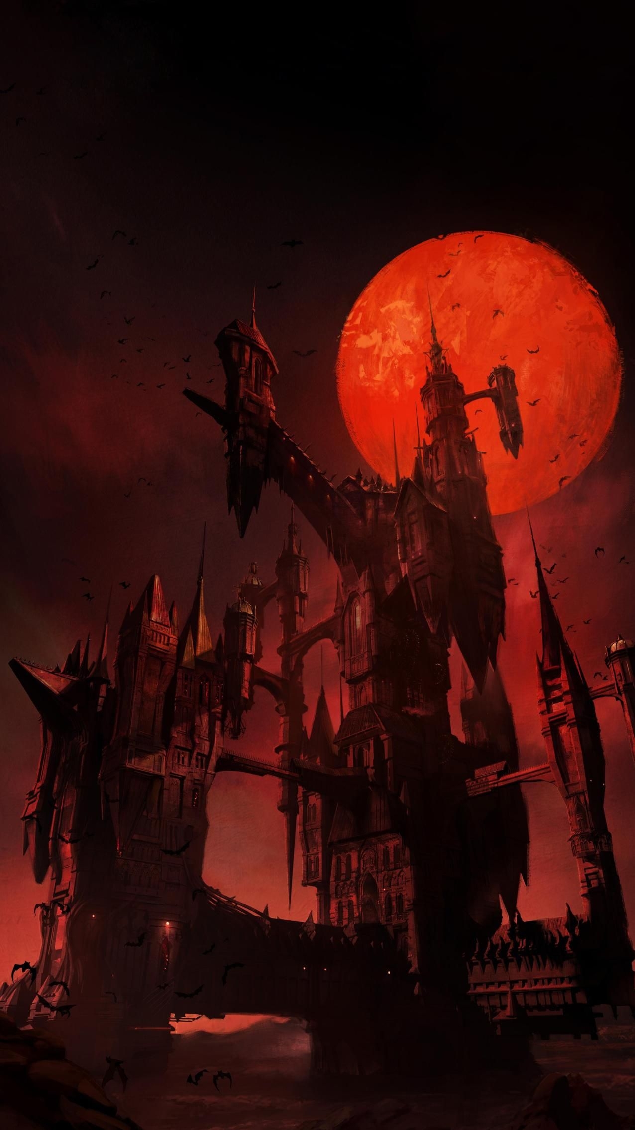 1280x2270 Castlevania Phone Wallpaper. Moviemania. Dark fantasy art, Papel de parede de celular, Paisagem fantasia, Phone