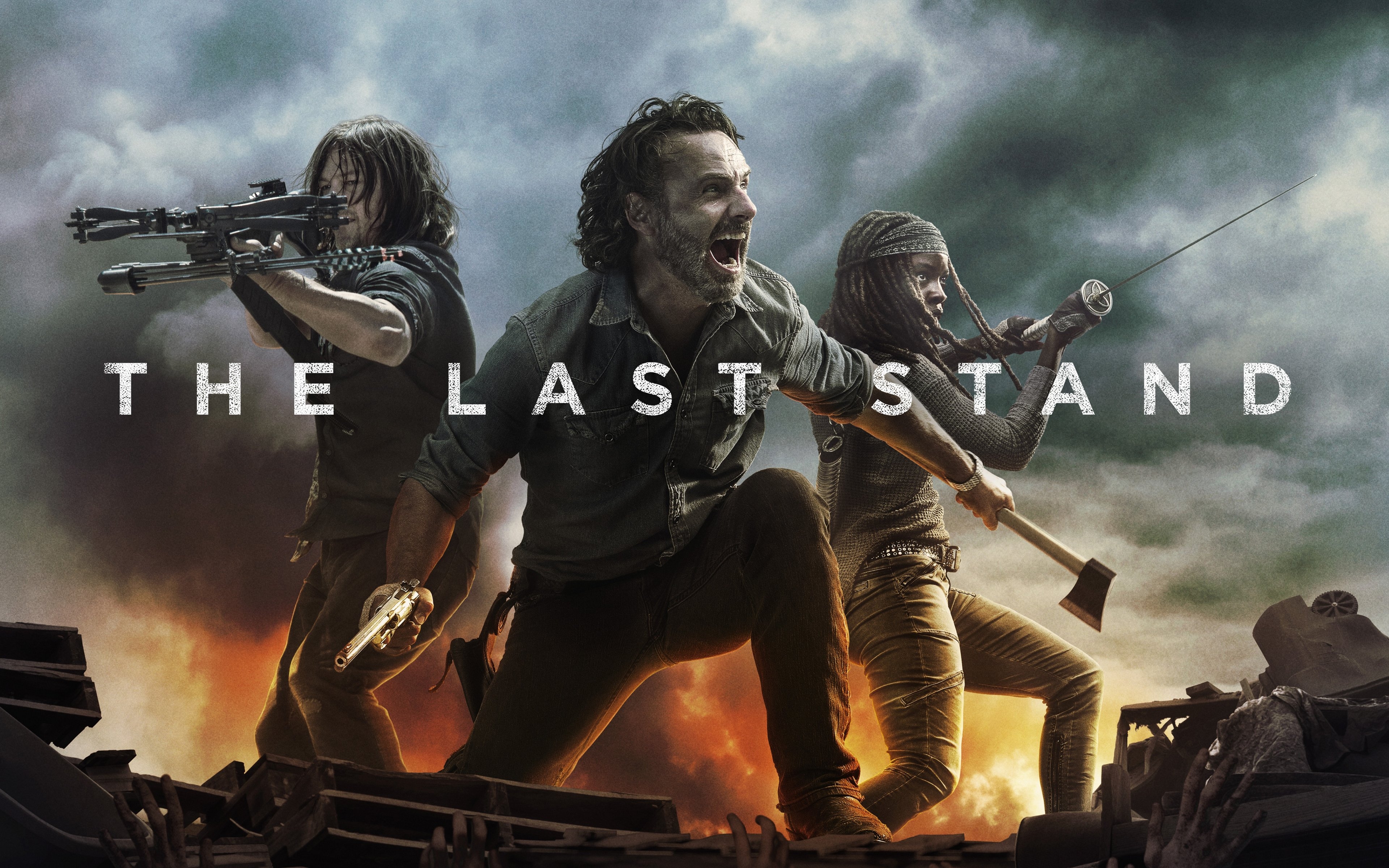 3840x2400 Wallpaper 4k The Walking Dead The Last Stand Season 8 4K Wallpaper, Desktop