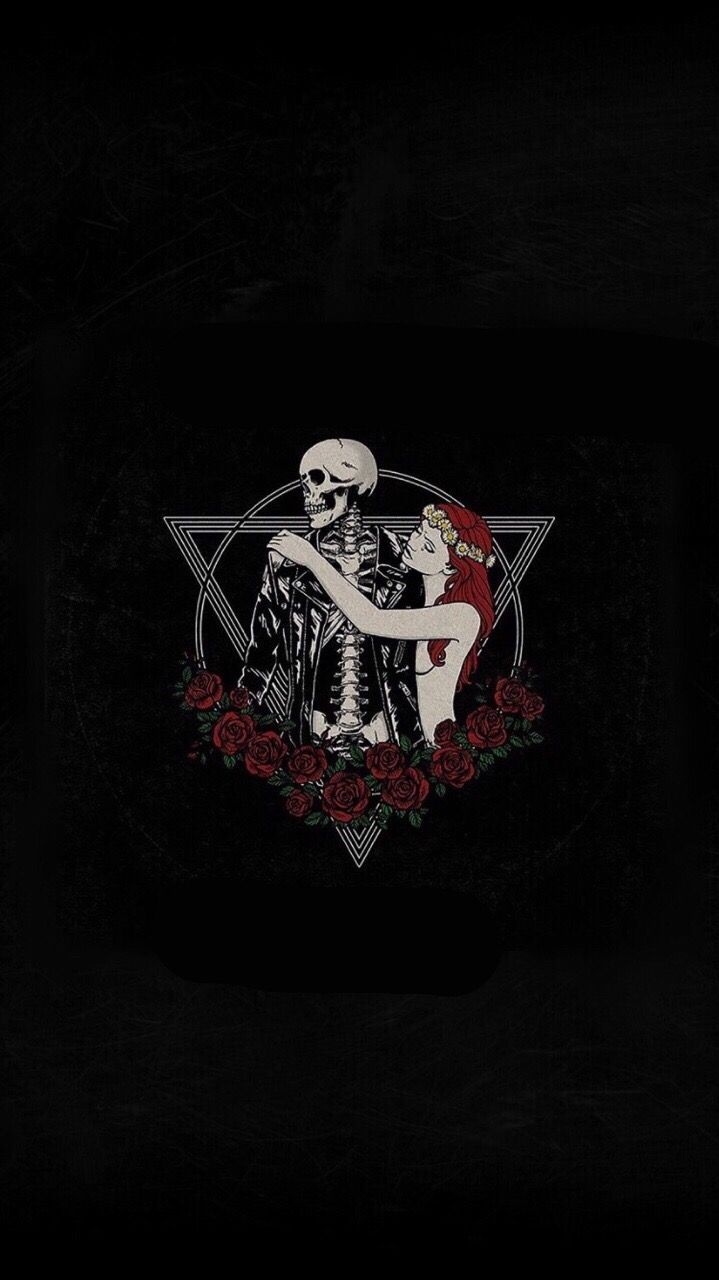 720x1280 halsey #skellington #tumblr #geazy. Skull wallpaper, Phone